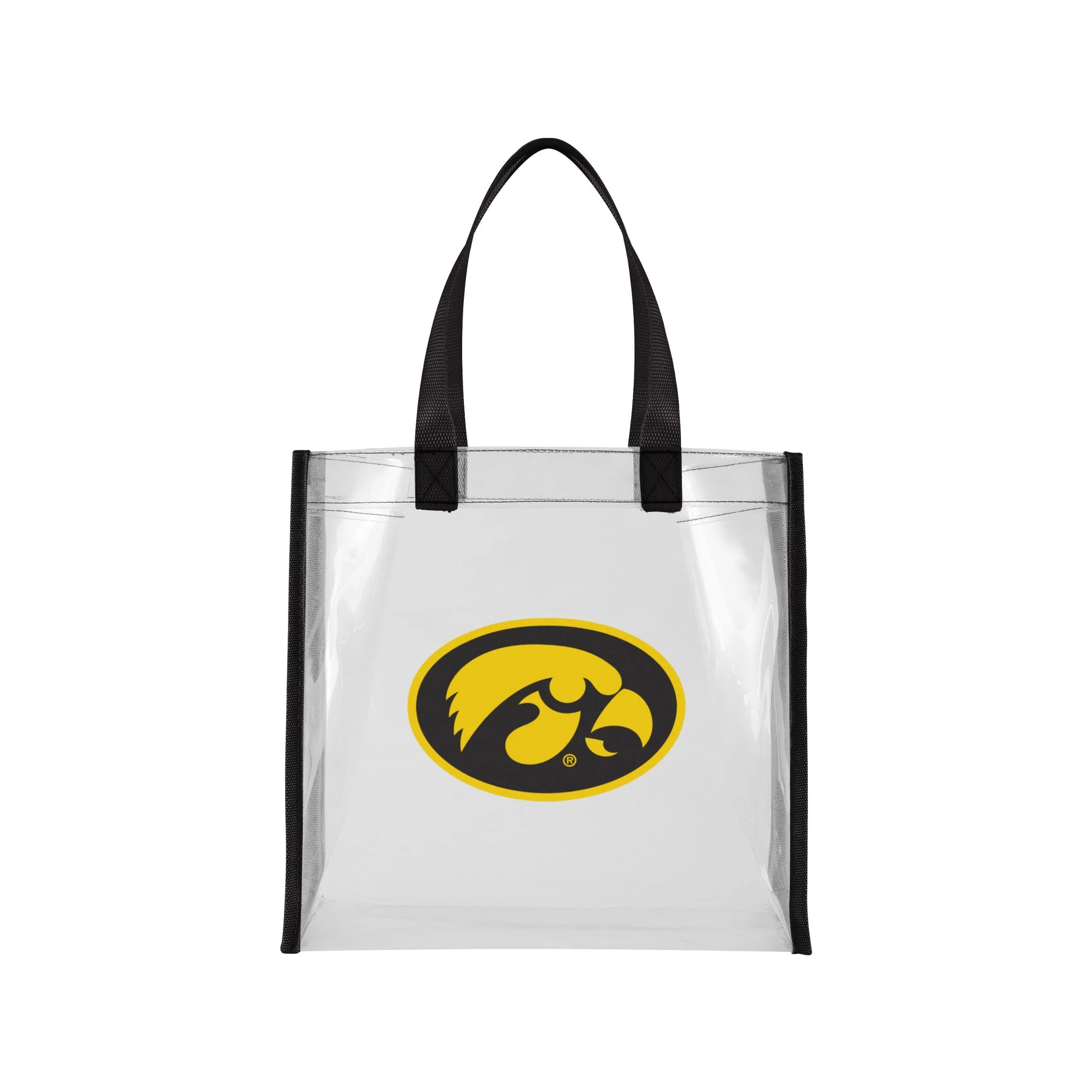 Iowa Hawkeyes NCAA Clear Reusable Bag