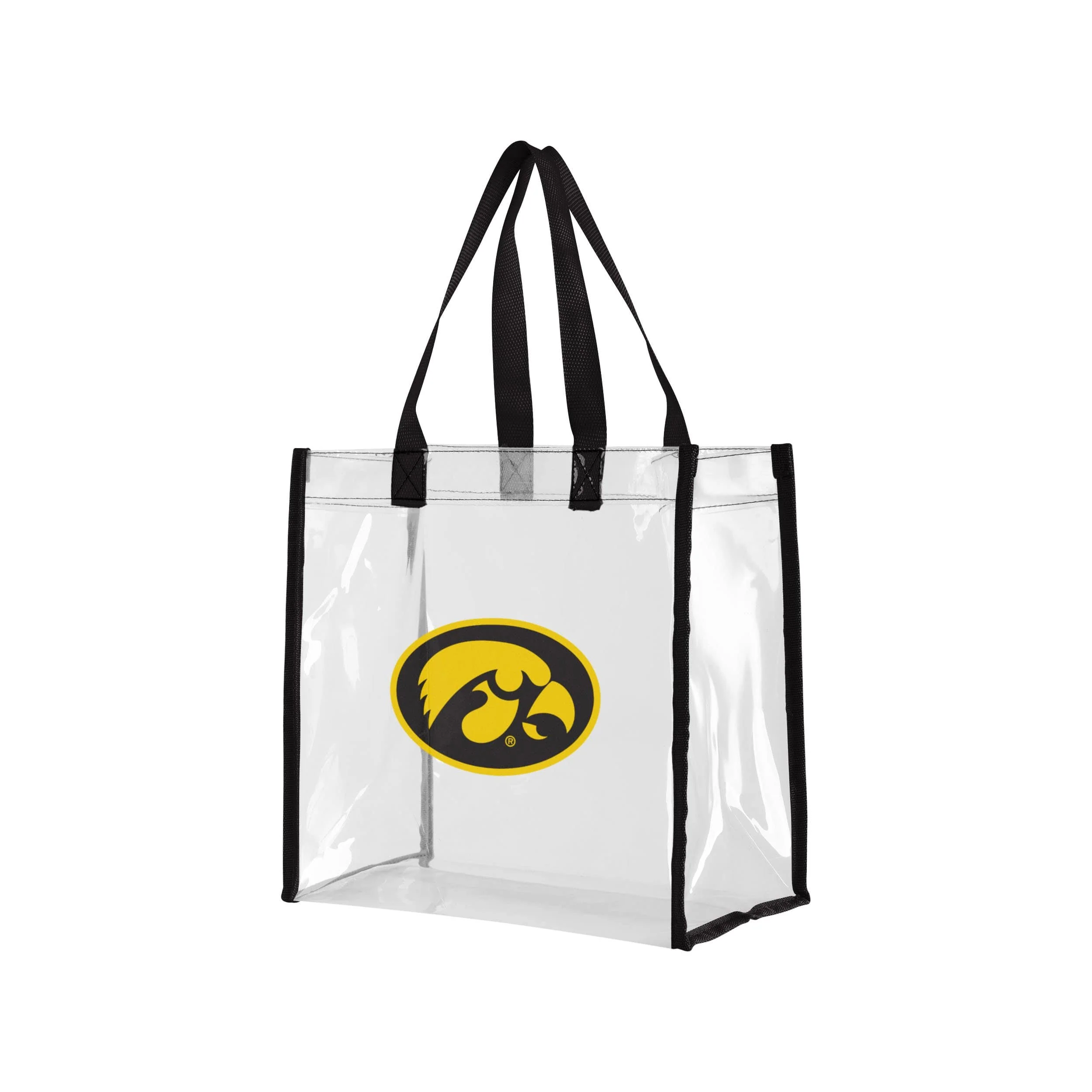 Iowa Hawkeyes NCAA Clear Reusable Bag - Image 2
