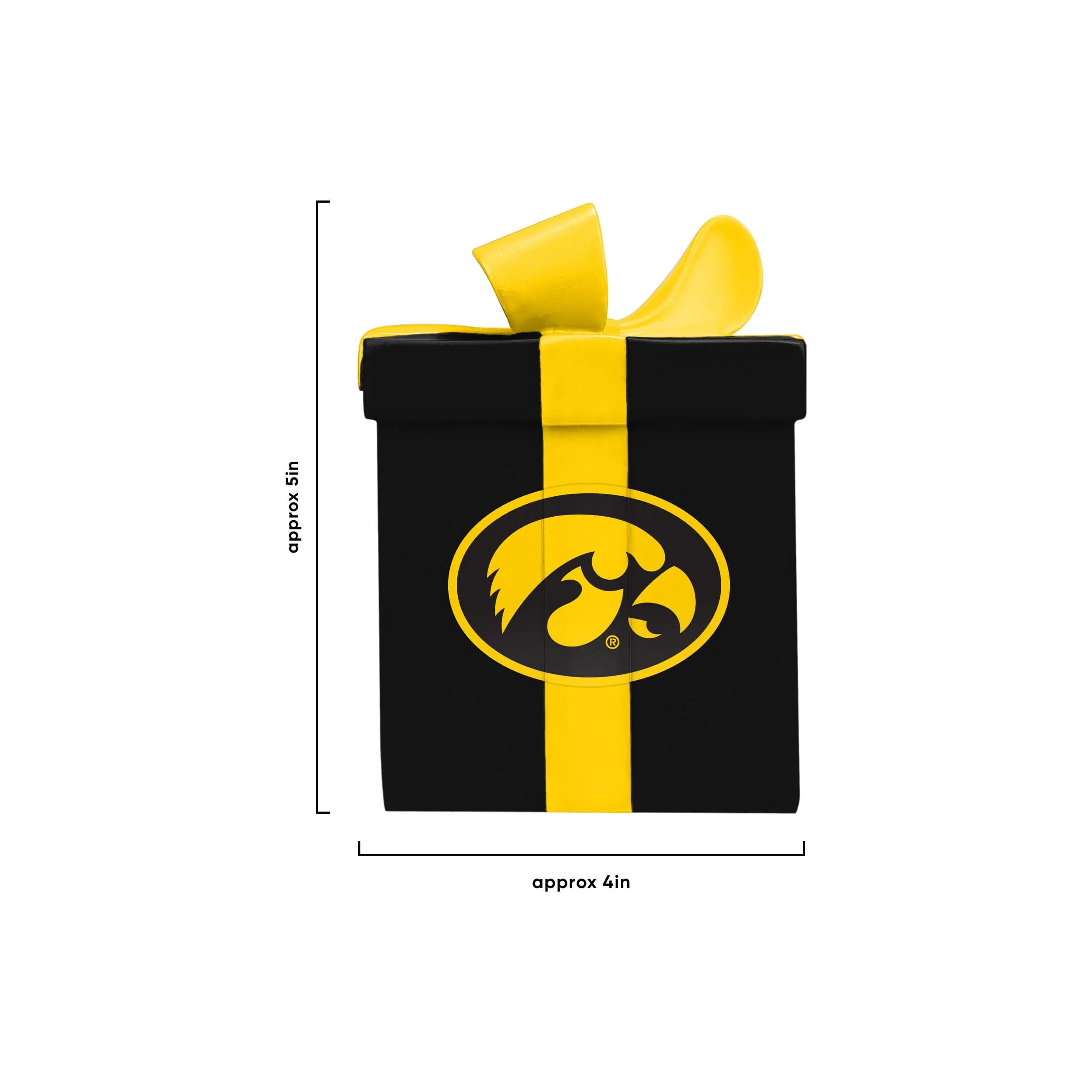 Iowa Hawkeyes NCAA Holiday 5 Pack Coaster Set - Image 4