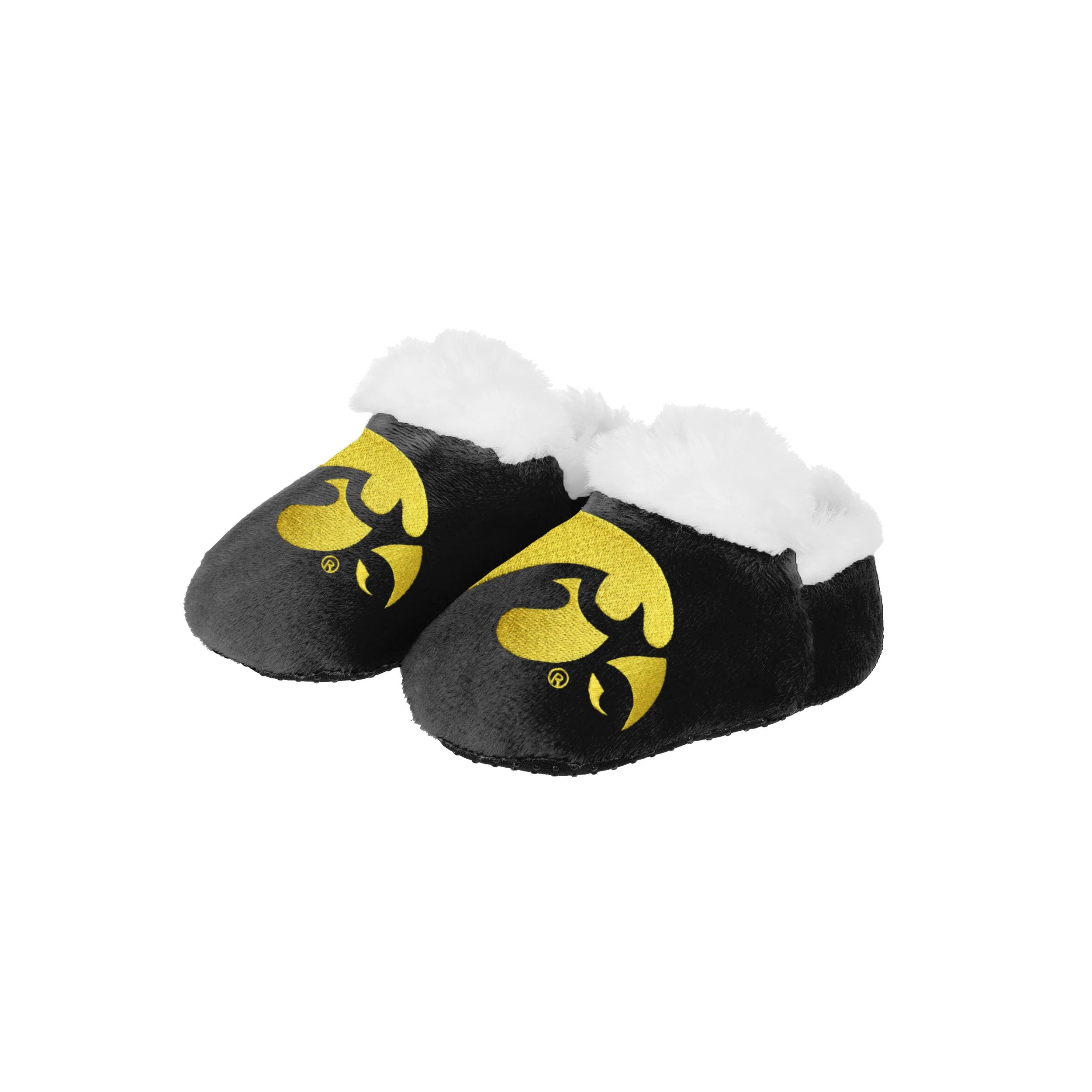 Iowa Hawkeyes NCAA Logo Baby Bootie Slipper - Image 3
