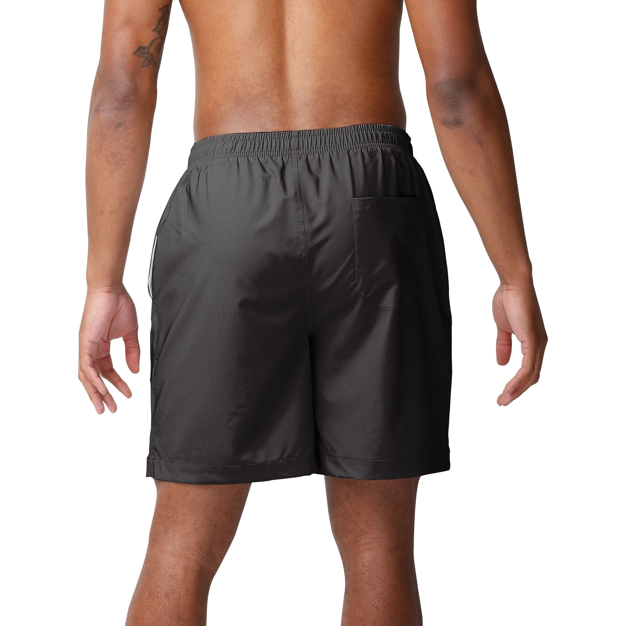 Iowa Hawkeyes NCAA Mens Solid Wordmark Traditional Swimming Trunks - Image 3