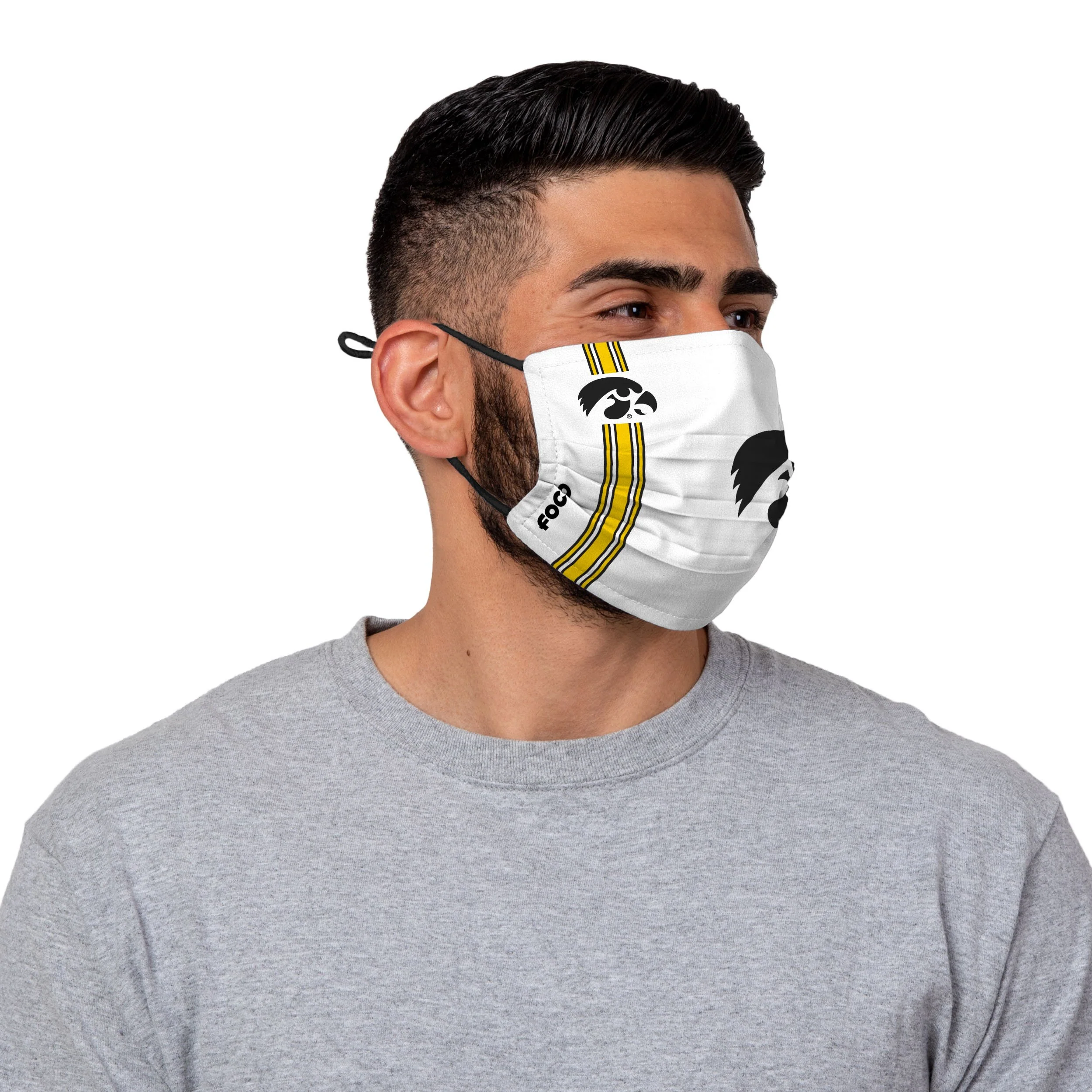 Iowa Hawkeyes NCAA On-Field Sideline Logo Away Face Cover - Image 2
