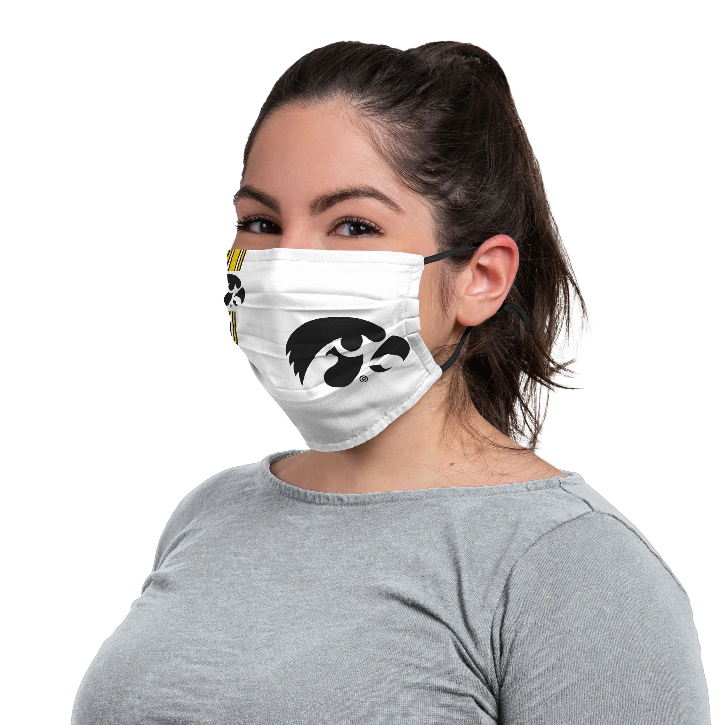 Iowa Hawkeyes NCAA On-Field Sideline Logo Away Face Cover - Image 3