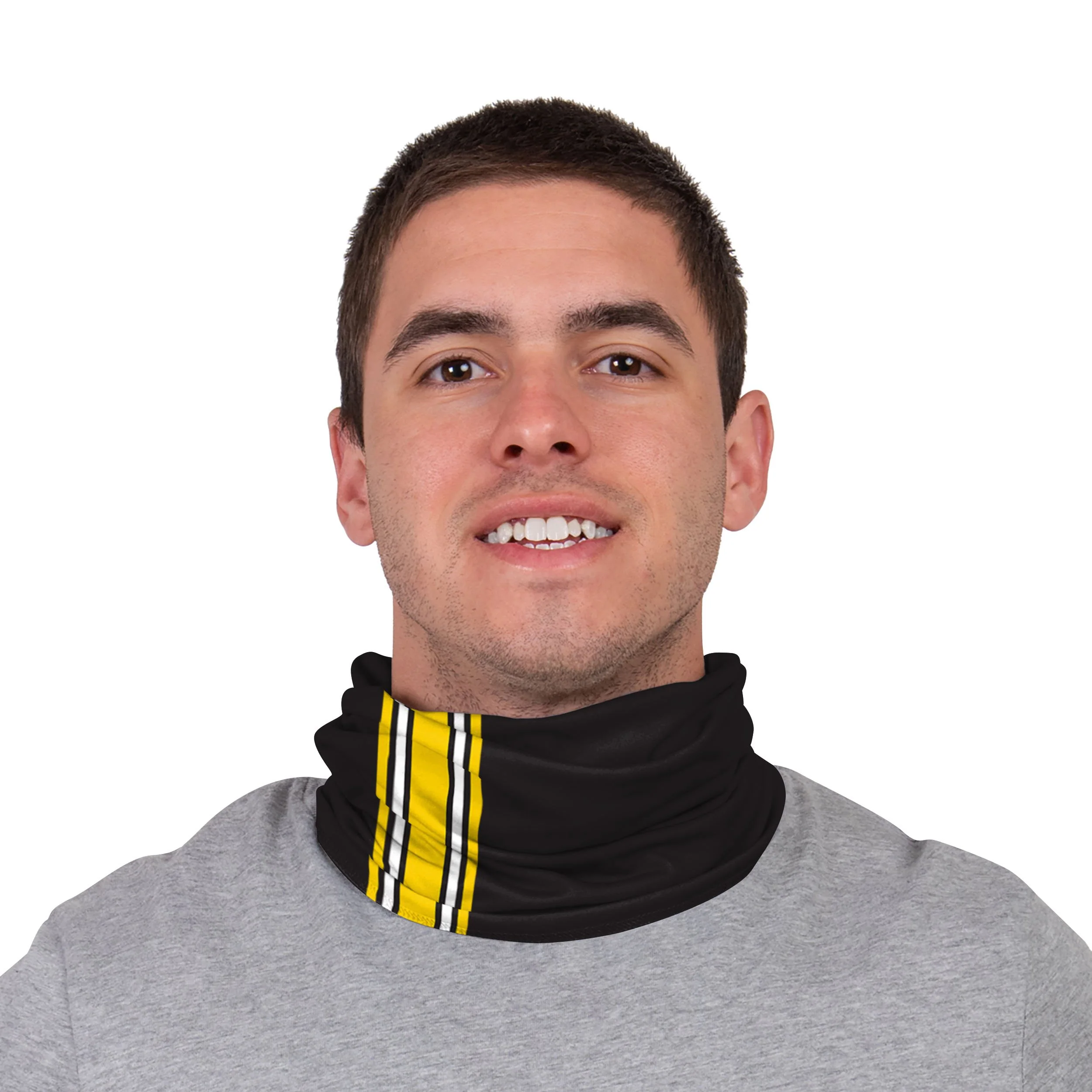 Iowa Hawkeyes NCAA On-Field Sideline Logo Home Gaiter Scarf - Image 3