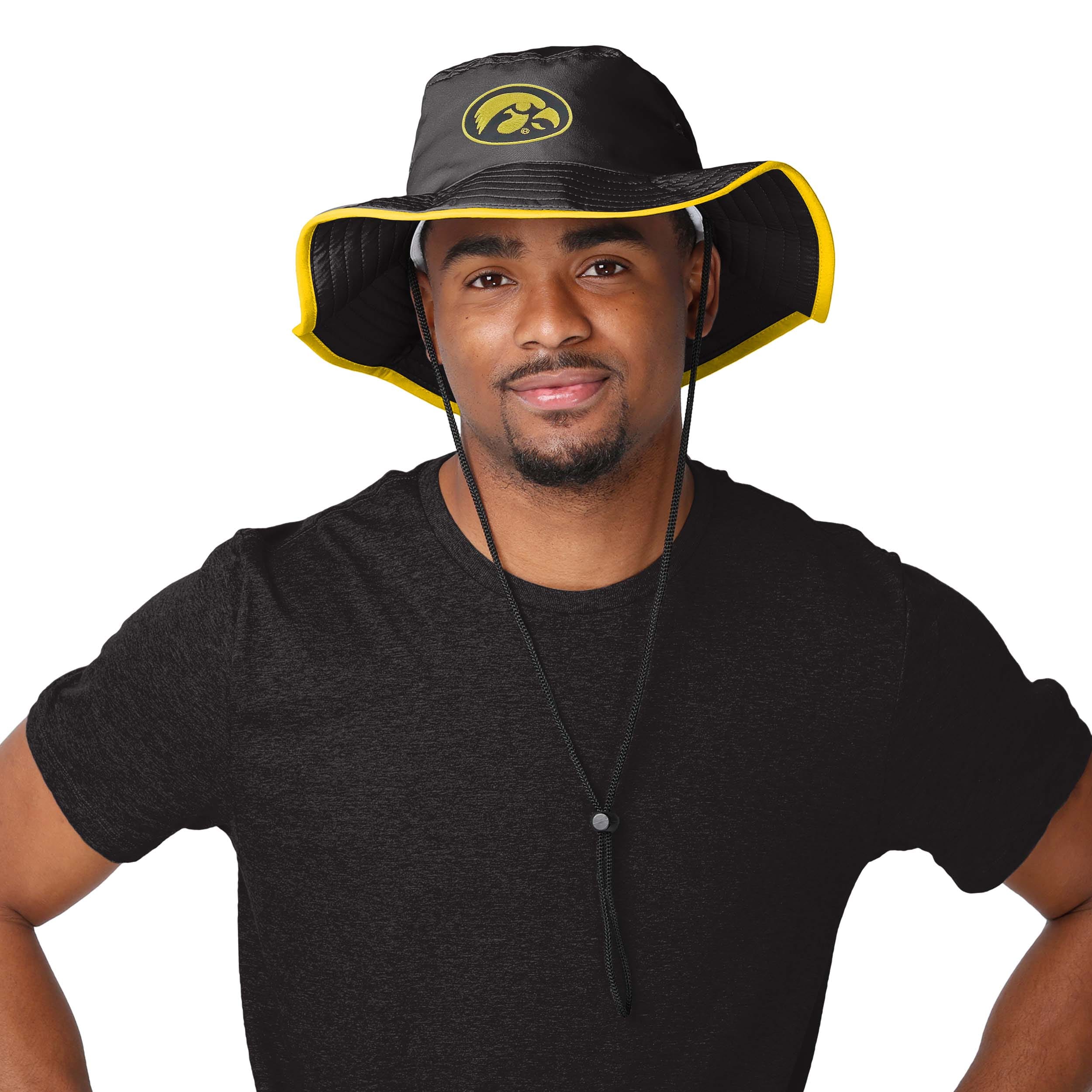 Iowa Hawkeyes NCAA Solid Boonie Hat - Image 2