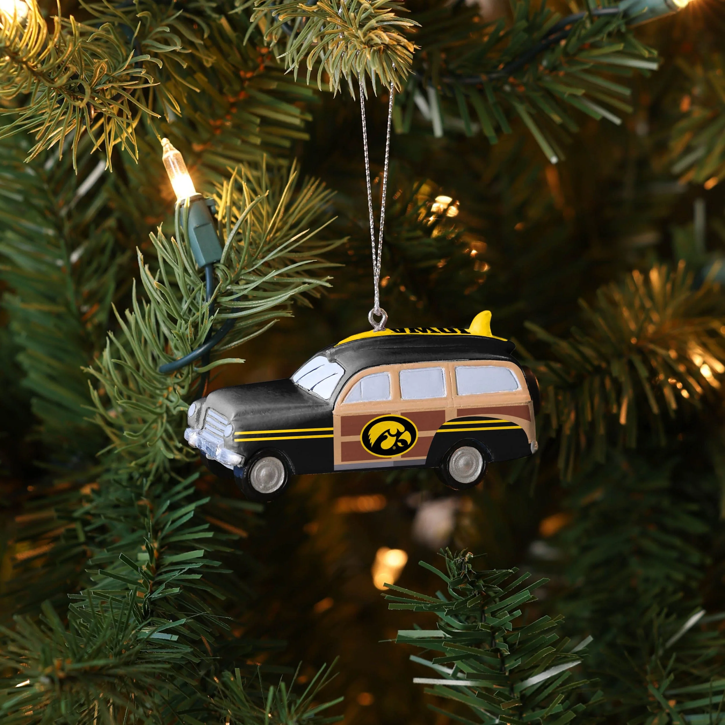 Iowa Hawkeyes NCAA Station Wagon Ornament - Image 4