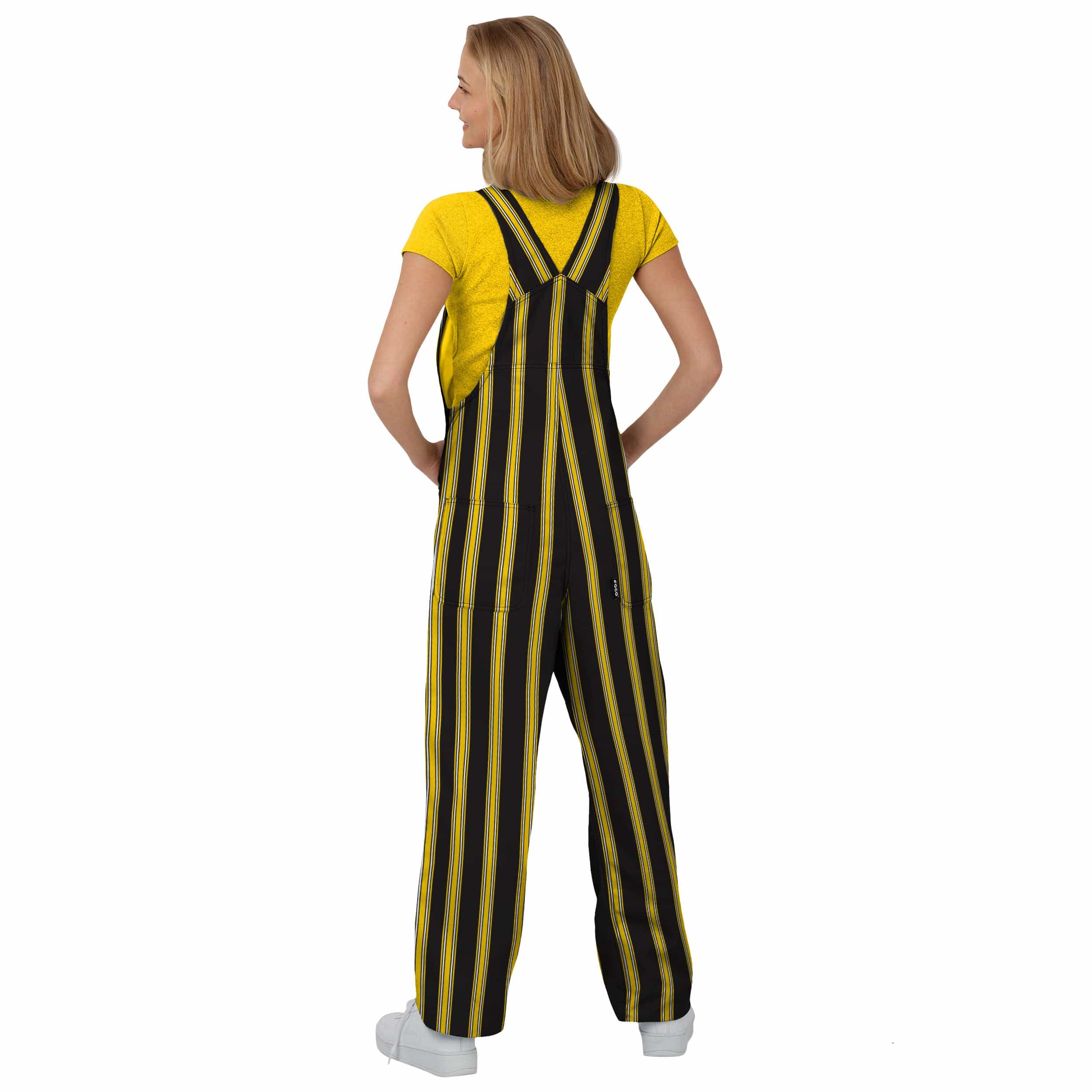 Iowa Hawkeyes NCAA Womens Sideline Spirit Bib Overalls - Image 2