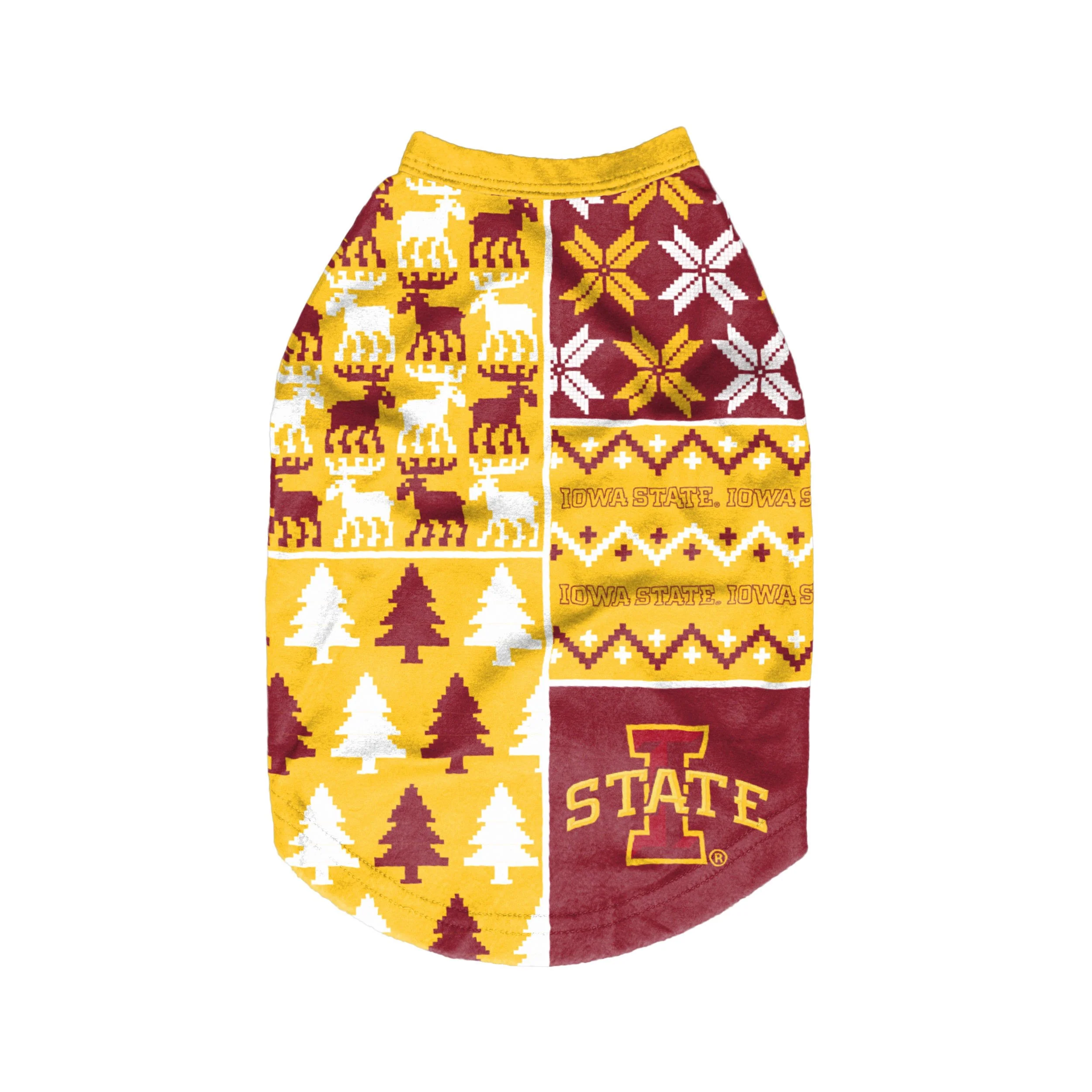 Iowa State Cyclones NCAA Busy Block Dog Sweater - Image 2