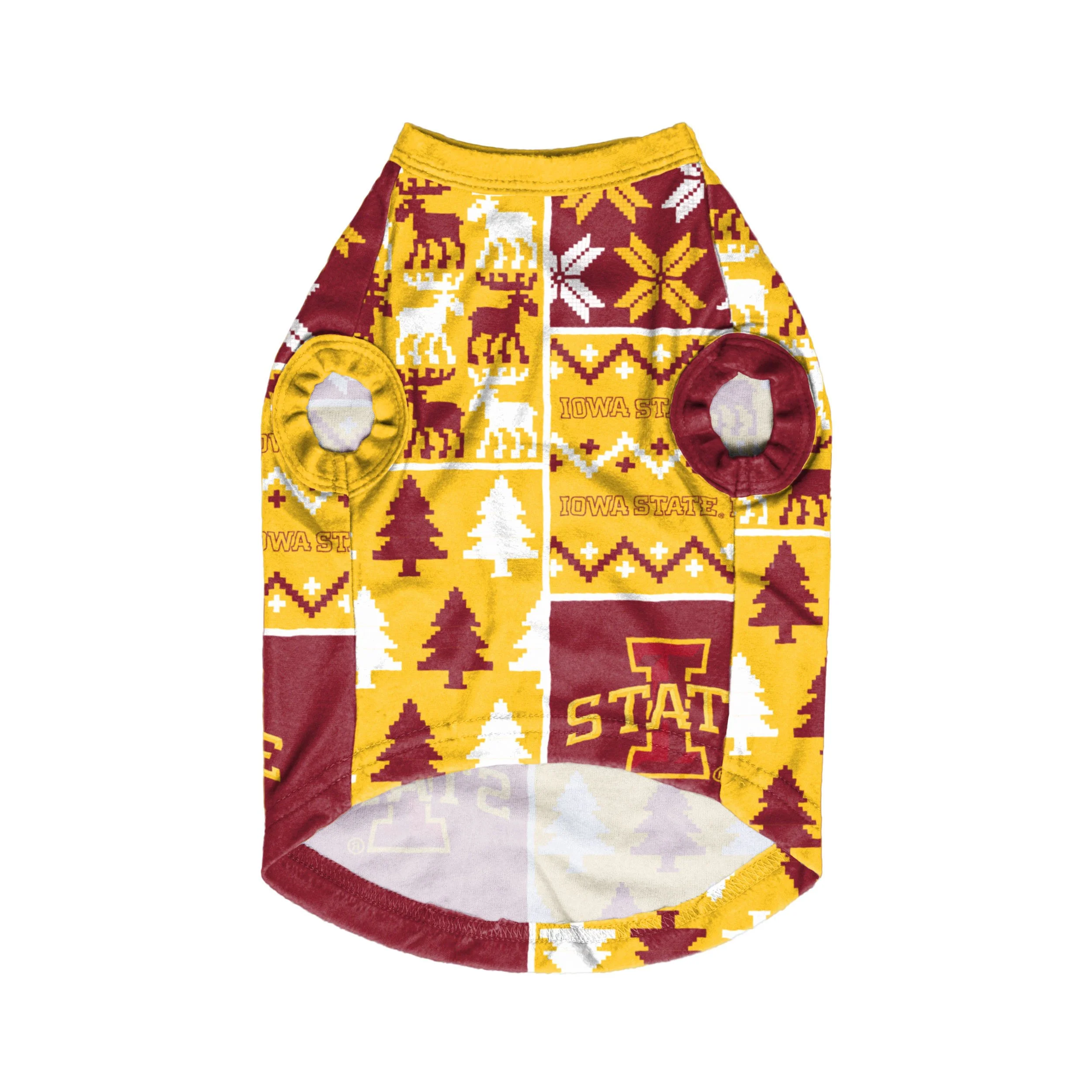 Iowa State Cyclones NCAA Busy Block Dog Sweater - Image 3