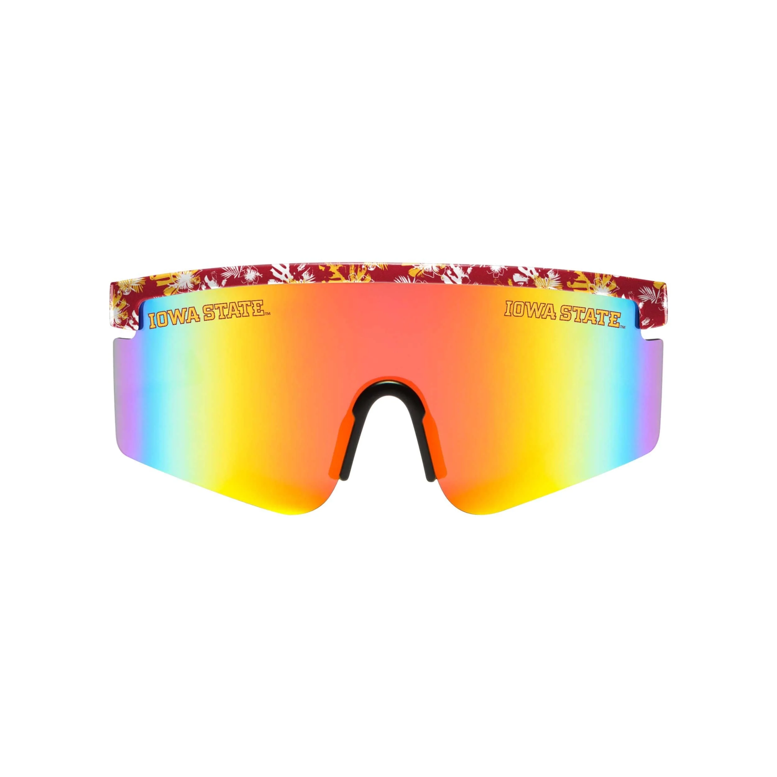 Iowa State Cyclones NCAA Floral Large Frame Sunglasses - Image 2