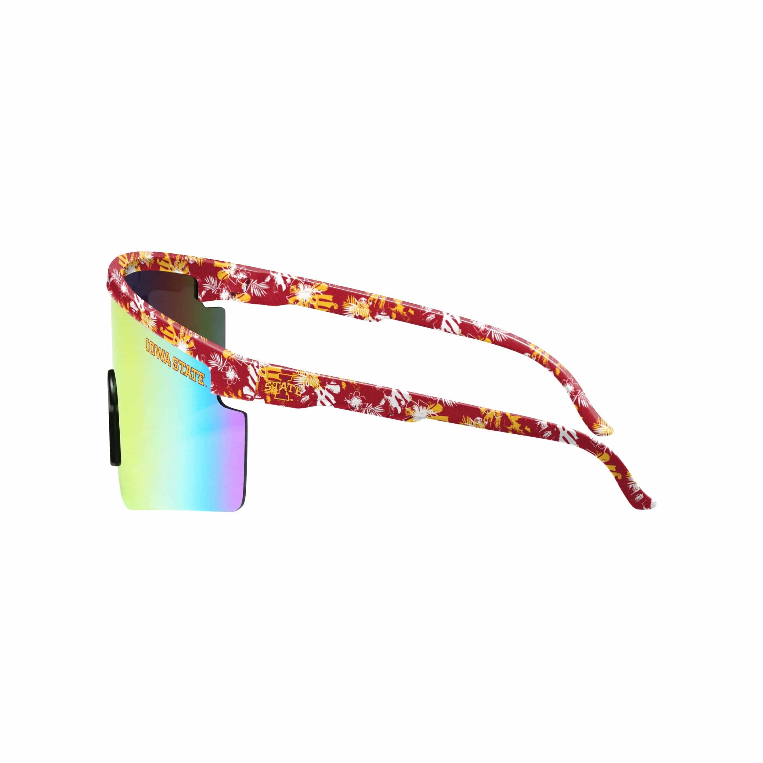 Iowa State Cyclones NCAA Floral Large Frame Sunglasses - Image 3