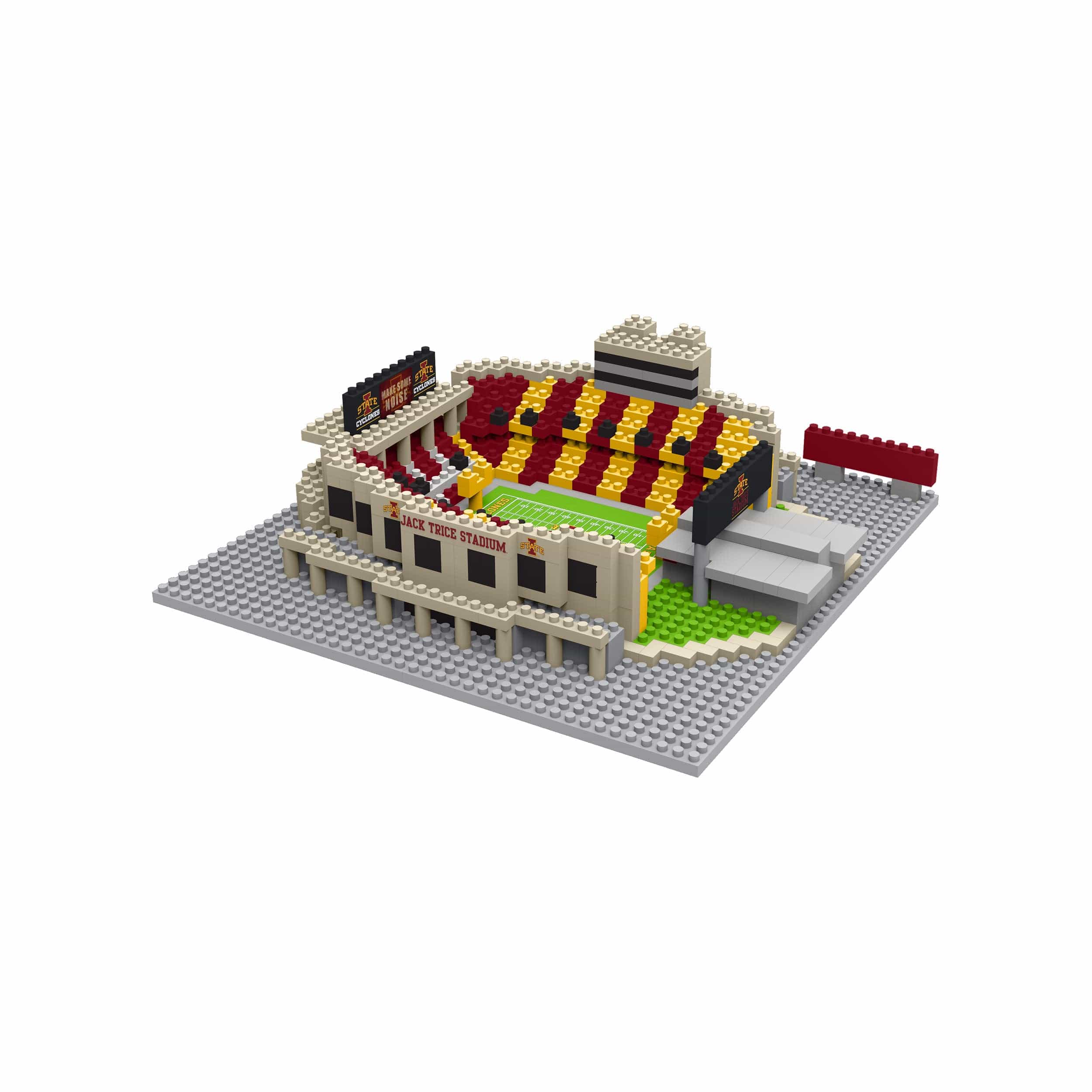 Iowa State Cyclones NCAA Jack Trice Stadium Mini BRXLZ Stadium - Image 4