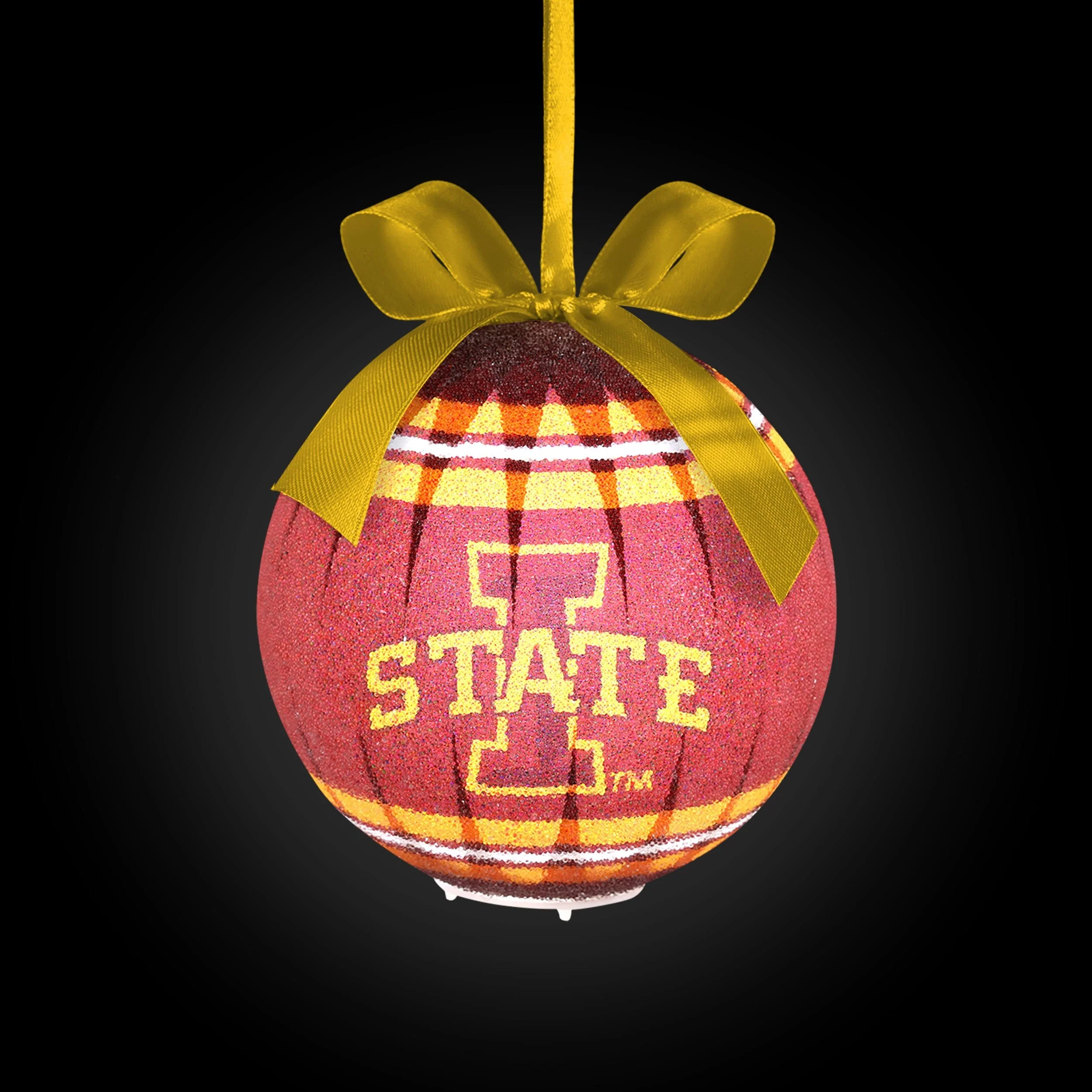Iowa State Cyclones NCAA LED Shatterproof Ball Ornament - Image 2
