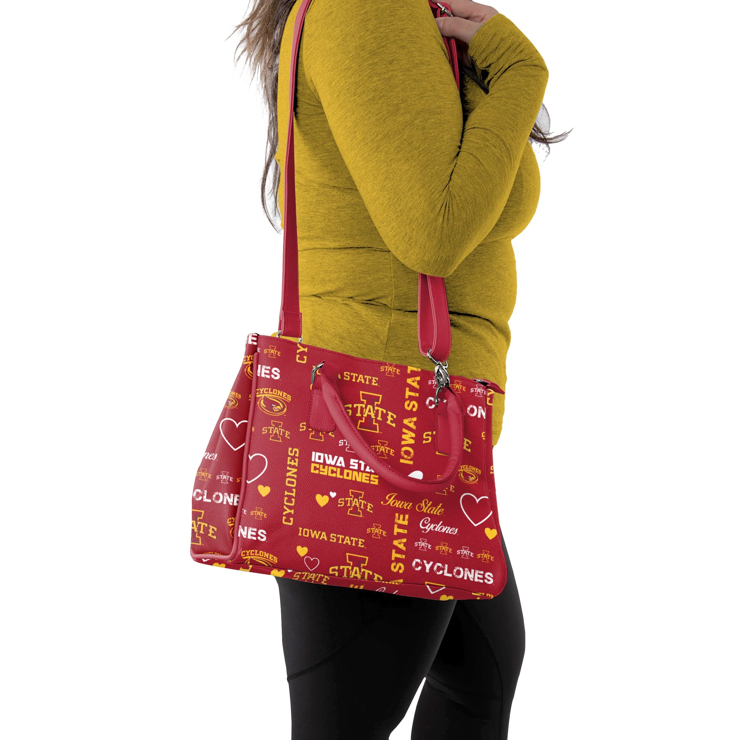 Iowa State Cyclones NCAA Logo Love Purse - Image 2