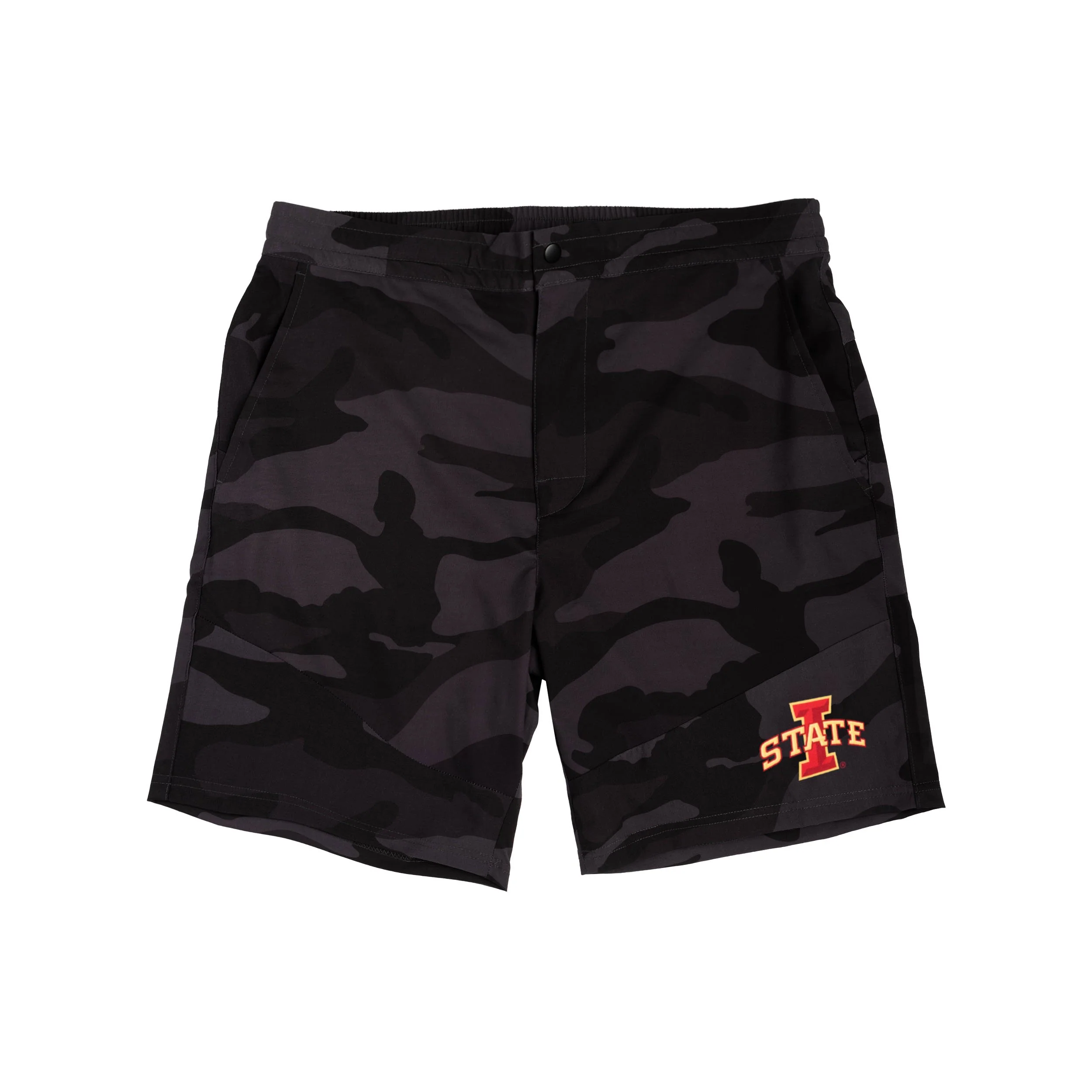 Iowa State Cyclones NCAA Mens Nightcap Camo Walking Shorts - Image 4
