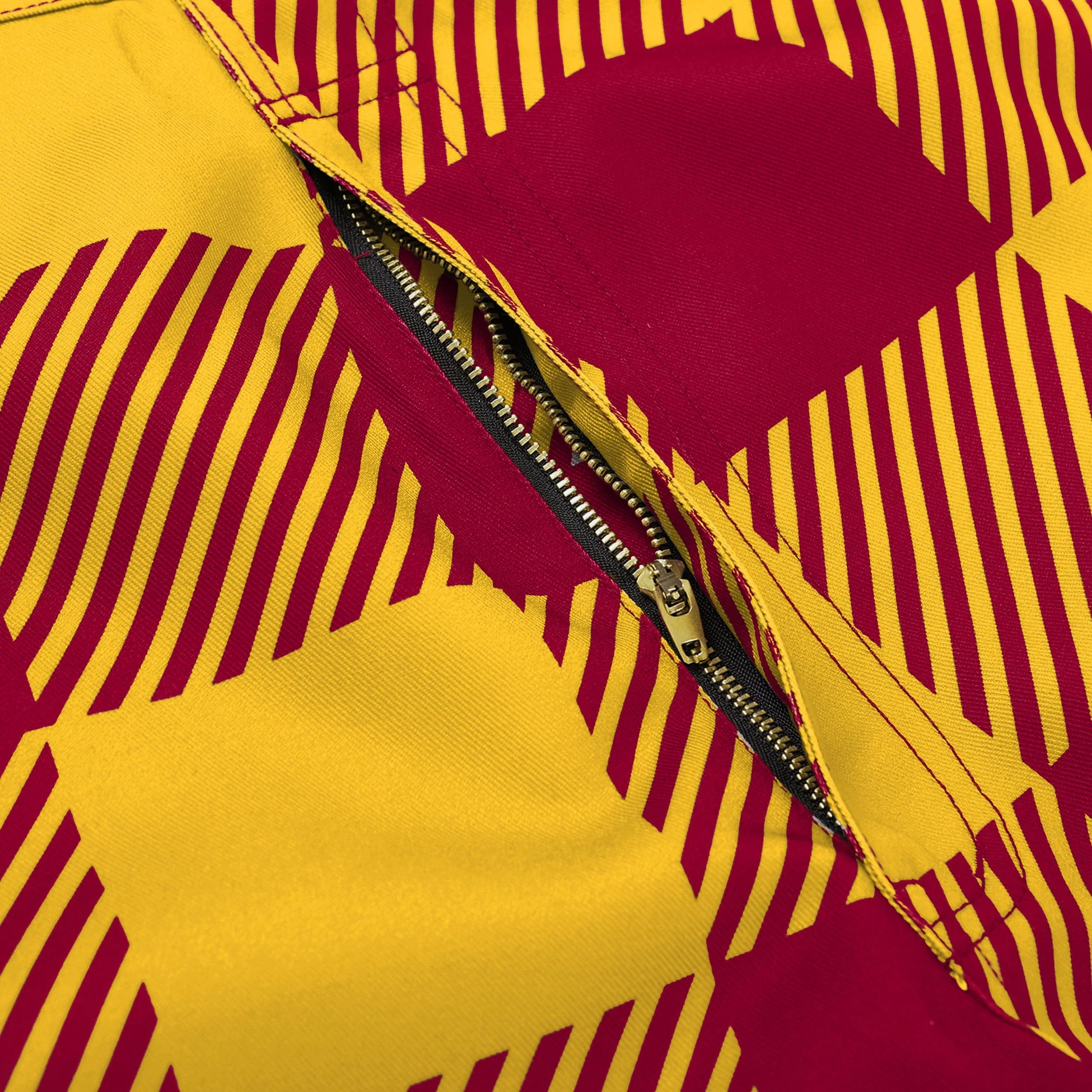 Iowa State Cyclones NCAA Mens Plaid Bib Overalls - Image 6