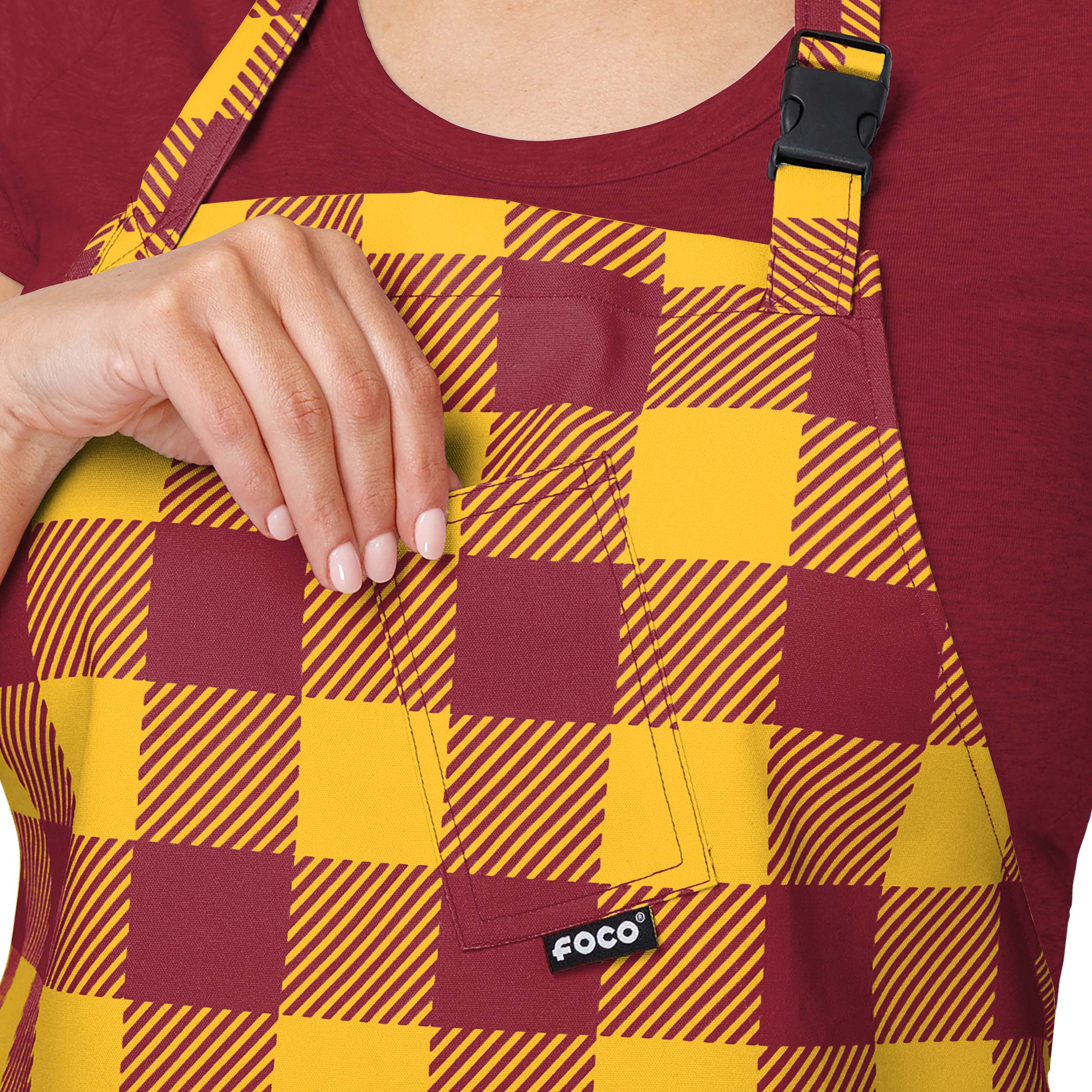 Iowa State Cyclones NCAA Plaid Apron - Image 4