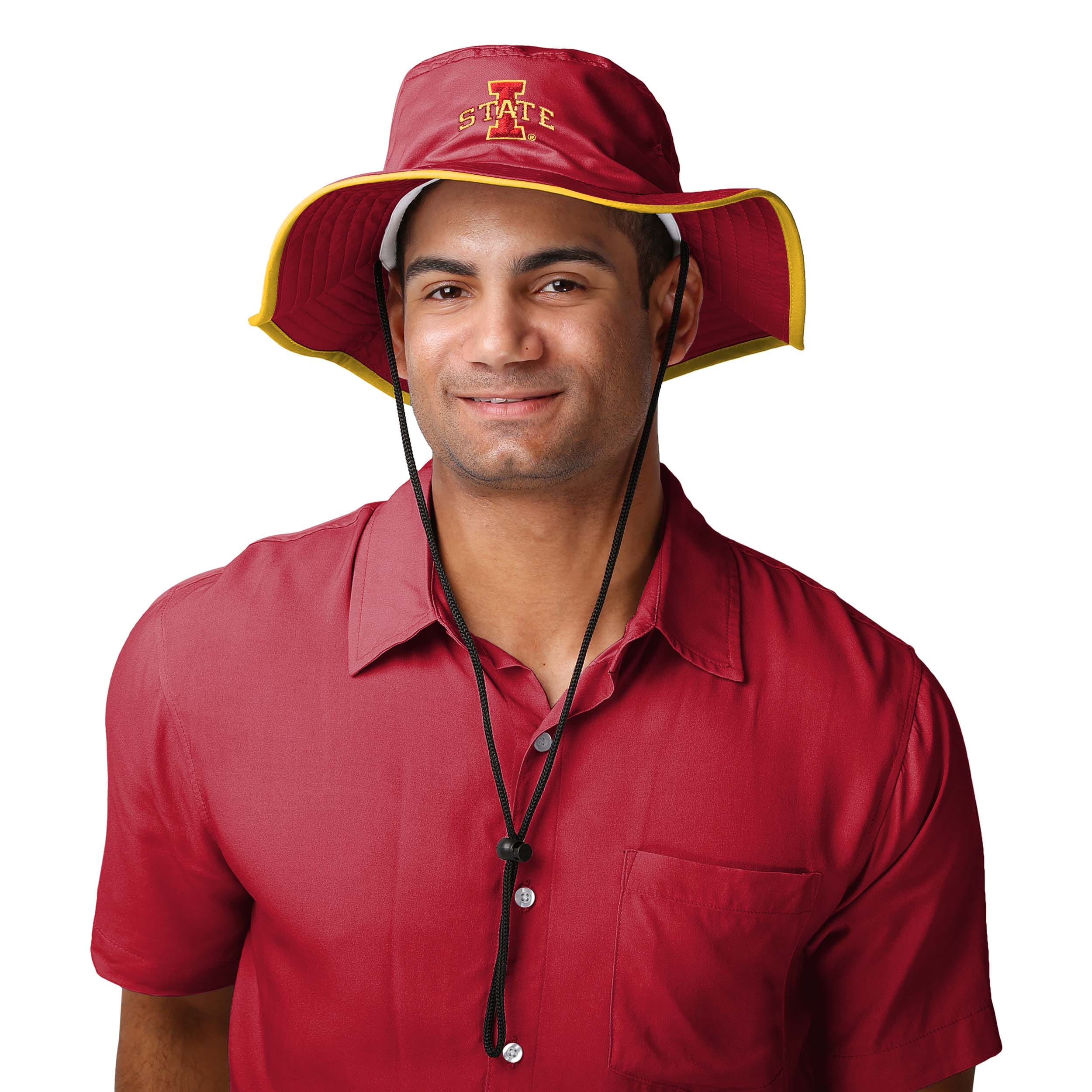Iowa State Cyclones NCAA Solid Boonie Hat - Image 2