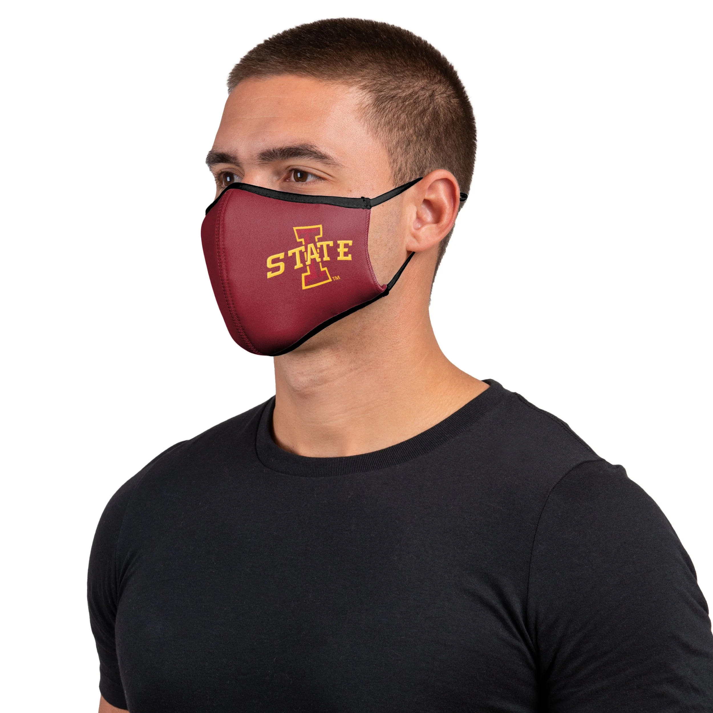 Iowa State Cyclones NCAA Sport 3 Pack Face Cover - Image 2
