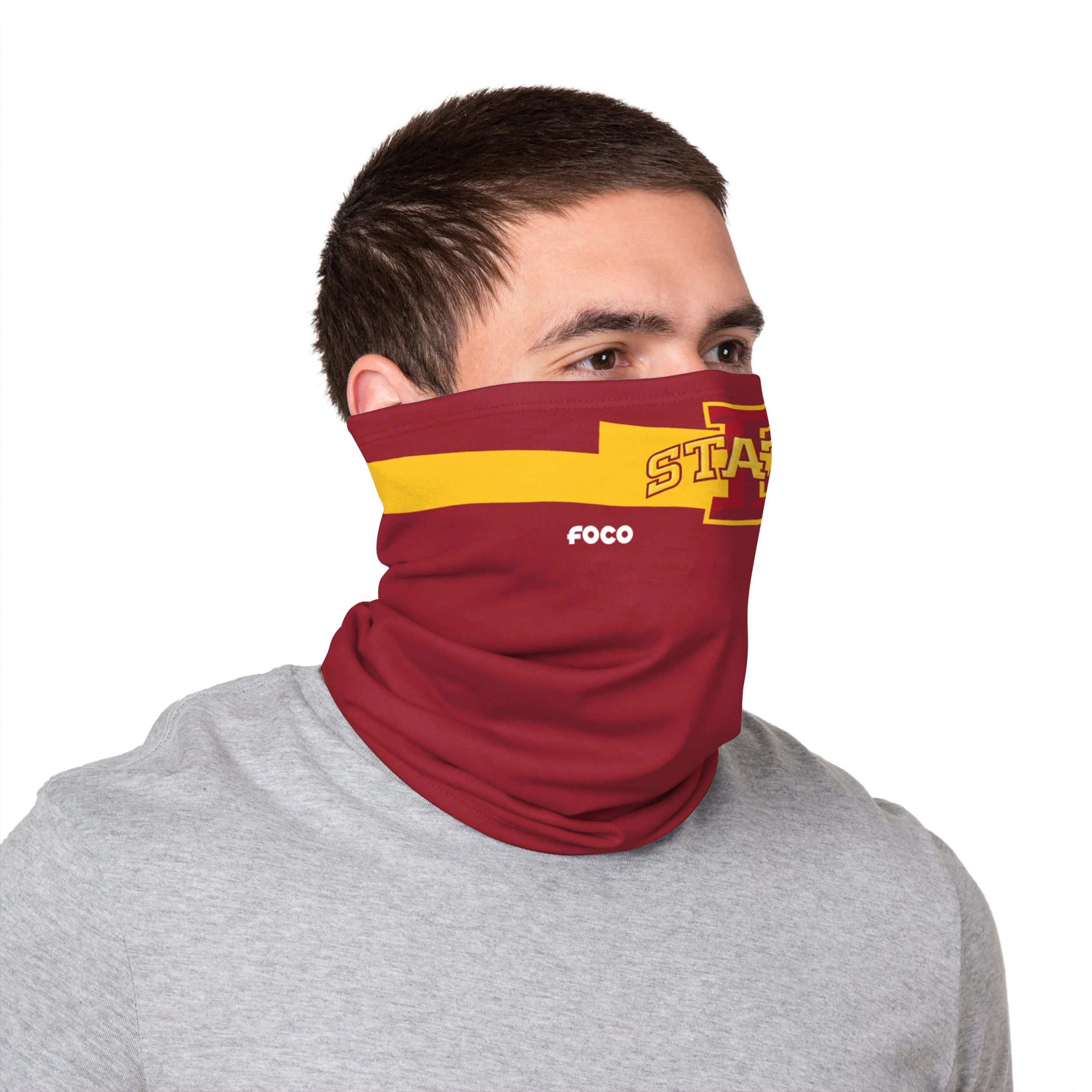 Iowa State Cyclones NCAA Stitched 2 Pack Gaiter Scarf - Image 3