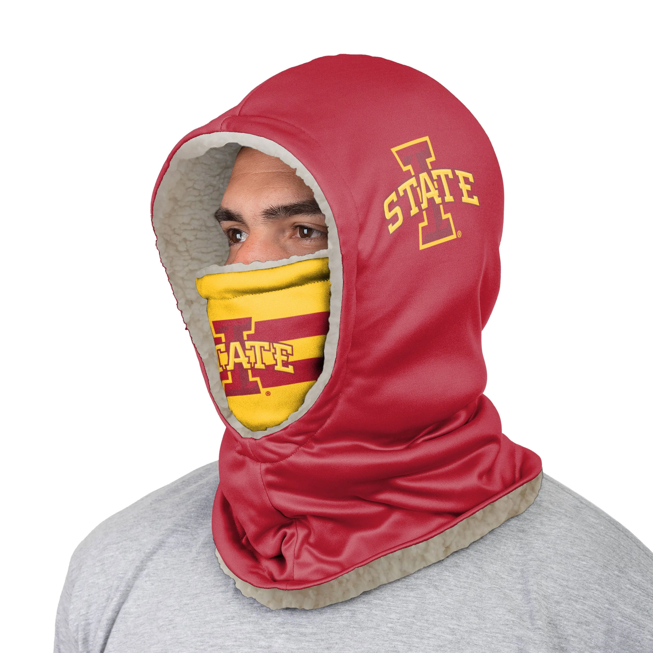 Iowa State Cyclones NCAA Thematic Hooded Gaiter - Image 2