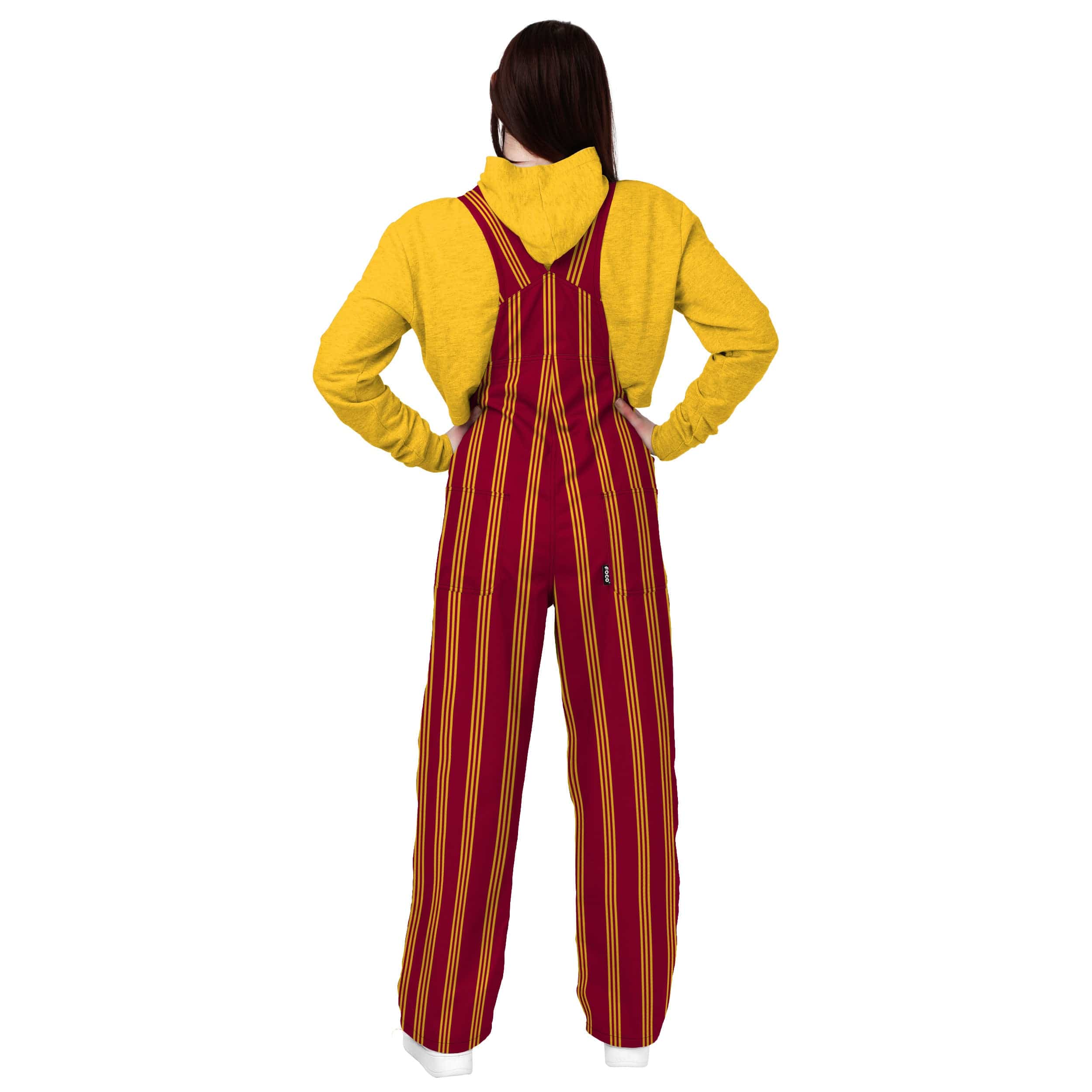 Iowa State Cyclones NCAA Womens Sideline Spirit Bib Overalls - Image 2