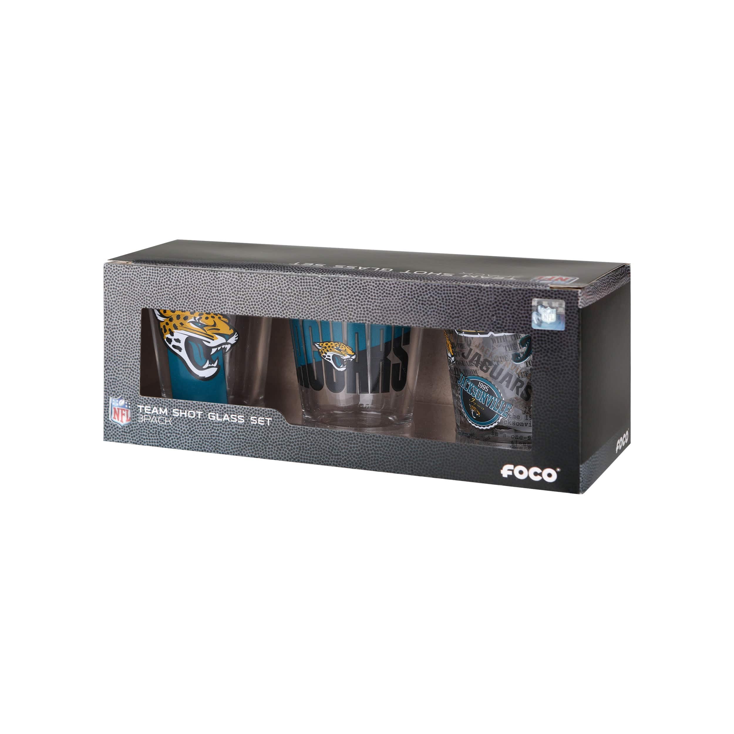 Jacksonville Jaguars NFL 3 Pack Shot Glass - Image 5