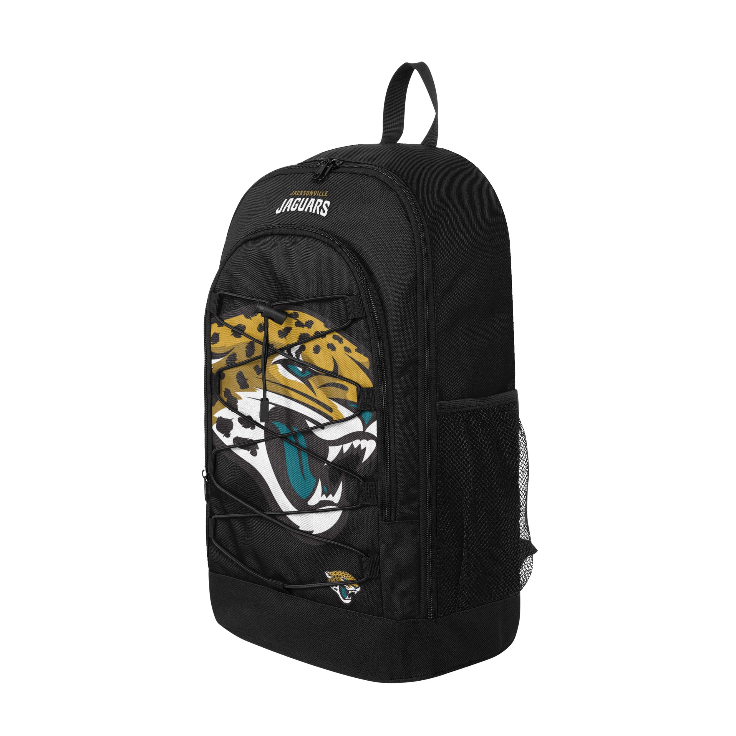 Jacksonville Jaguars NFL Big Logo Bungee Backpack - Image 2