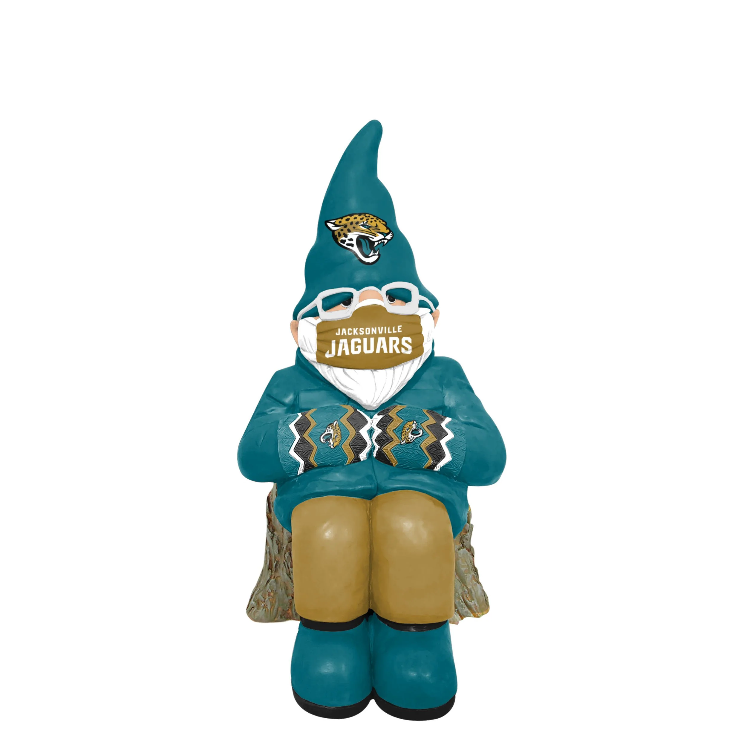 Jacksonville Jaguars NFL Bundled Up Gnome