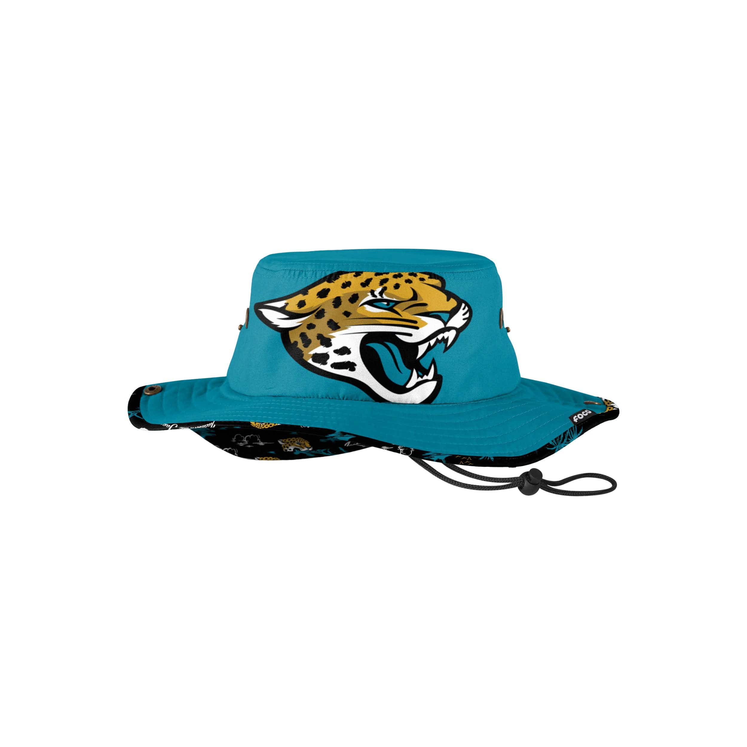 Jacksonville Jaguars NFL Cropped Big Logo Hybrid Boonie Hat