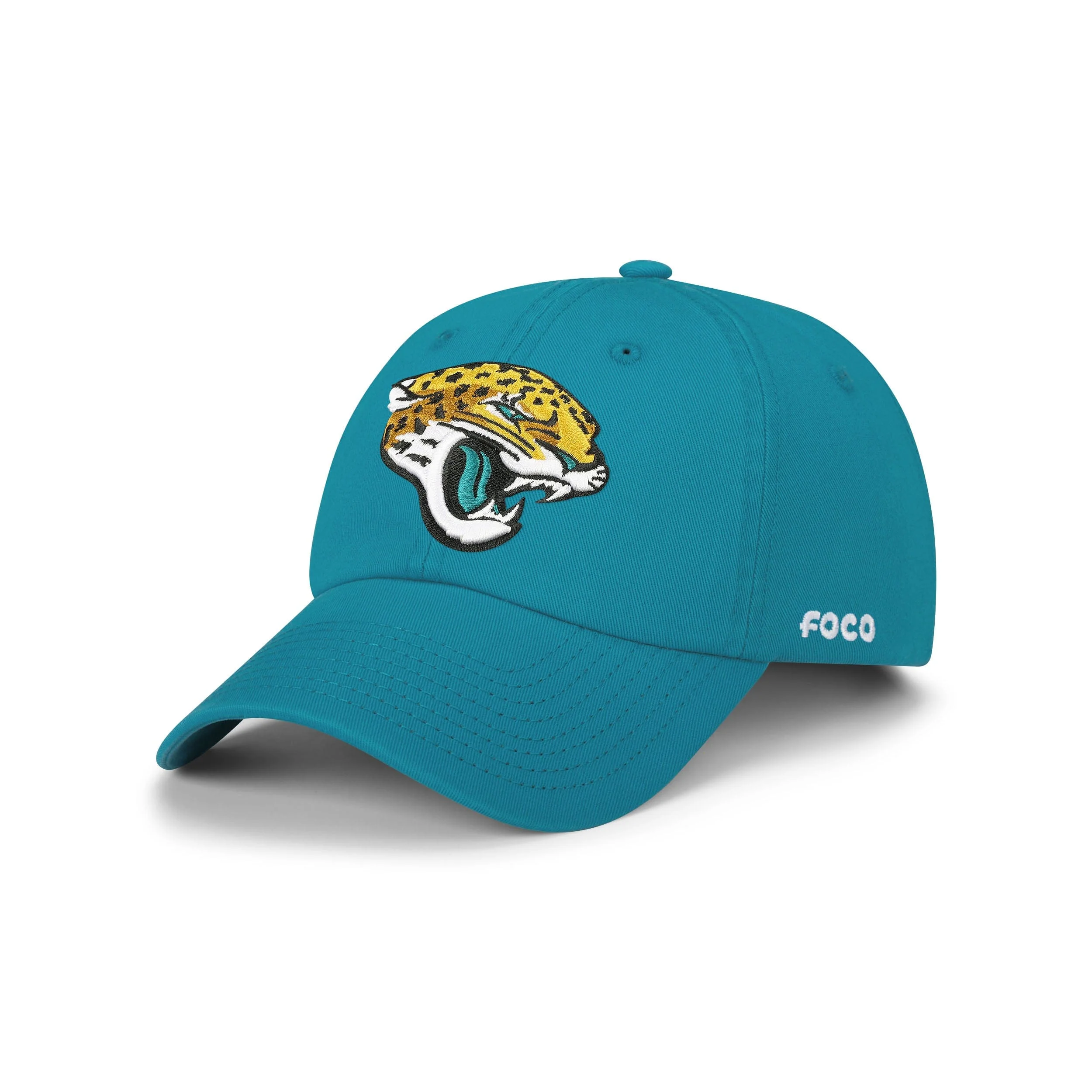 Jacksonville Jaguars NFL Dark Teal Primary Logo Casual Cap