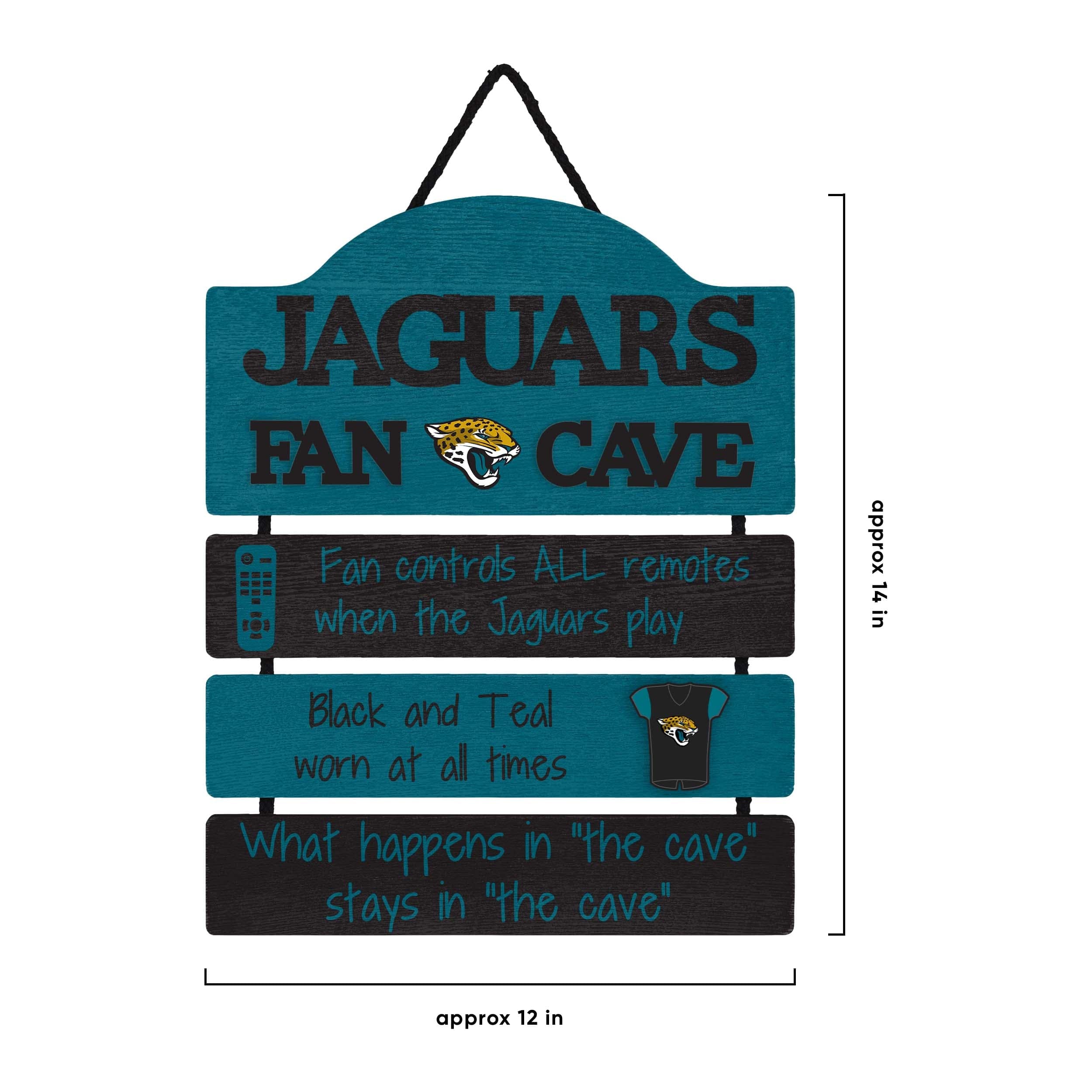 Jacksonville Jaguars NFL Fancave Sign - Image 3