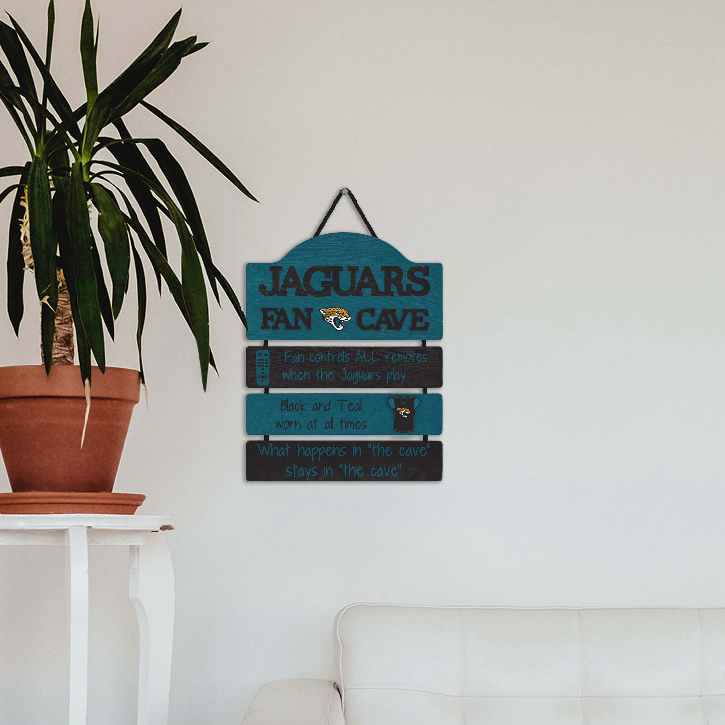 Jacksonville Jaguars NFL Fancave Sign - Image 4