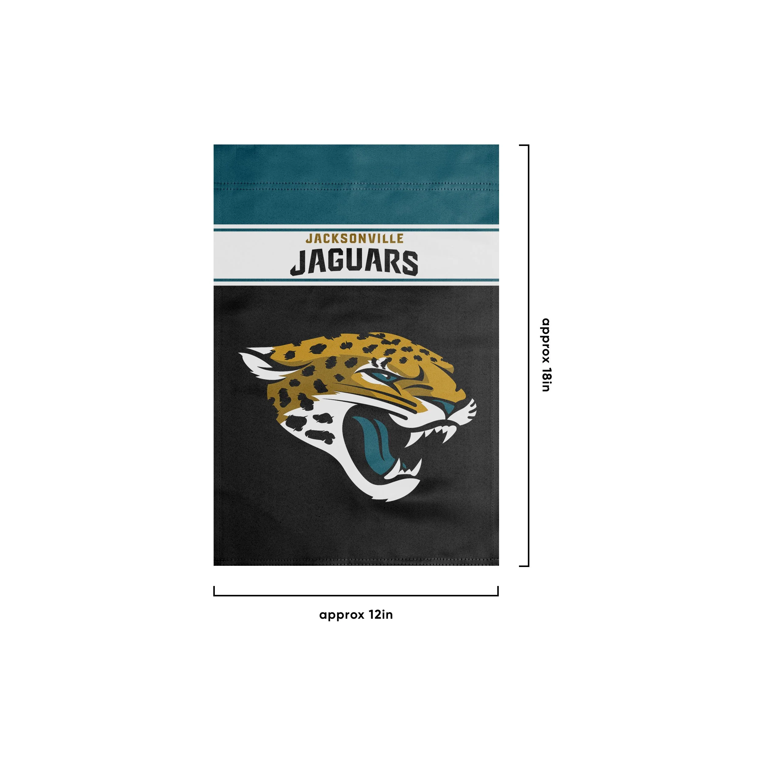 Jacksonville Jaguars NFL Garden Flag - Image 3