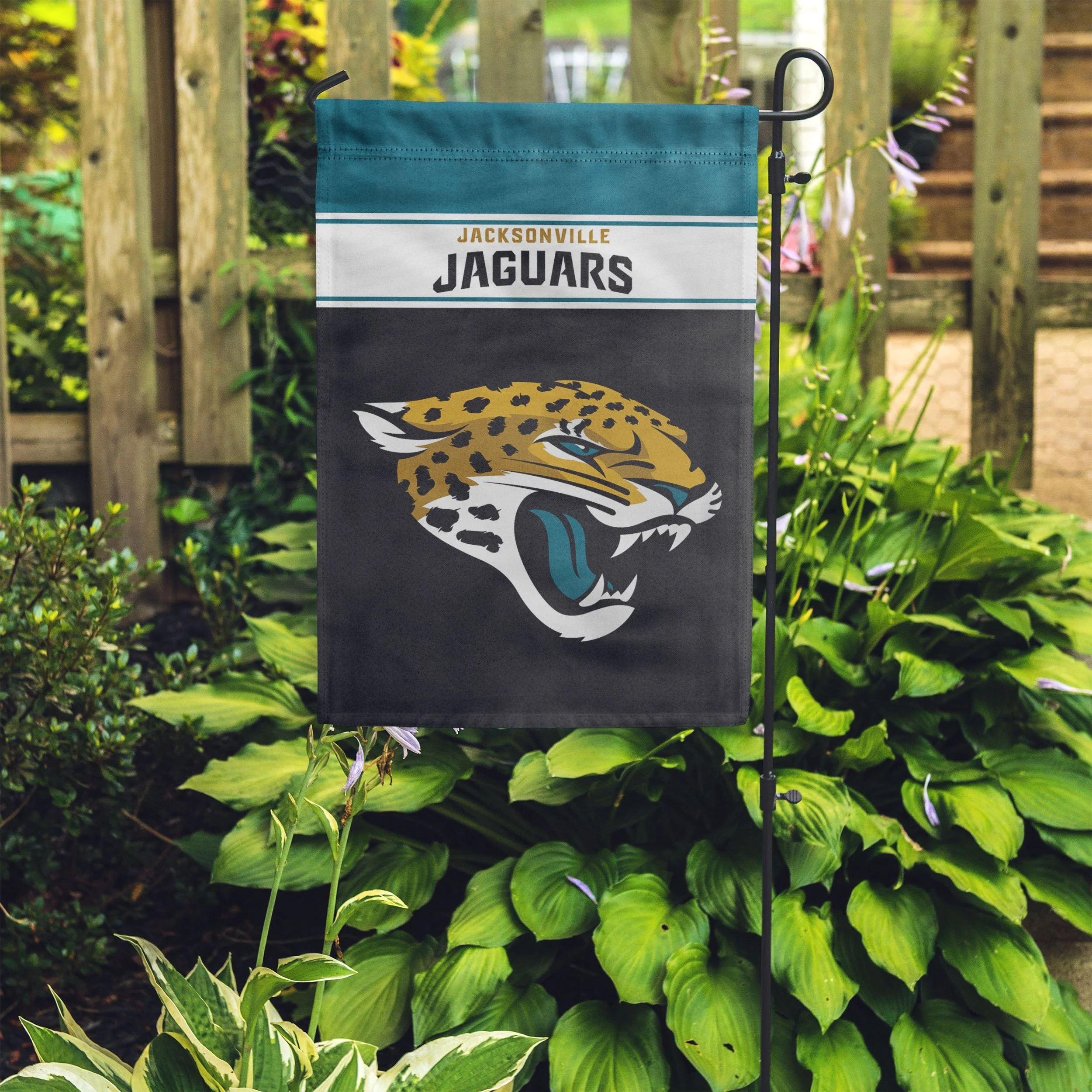 Jacksonville Jaguars NFL Garden Flag - Image 4