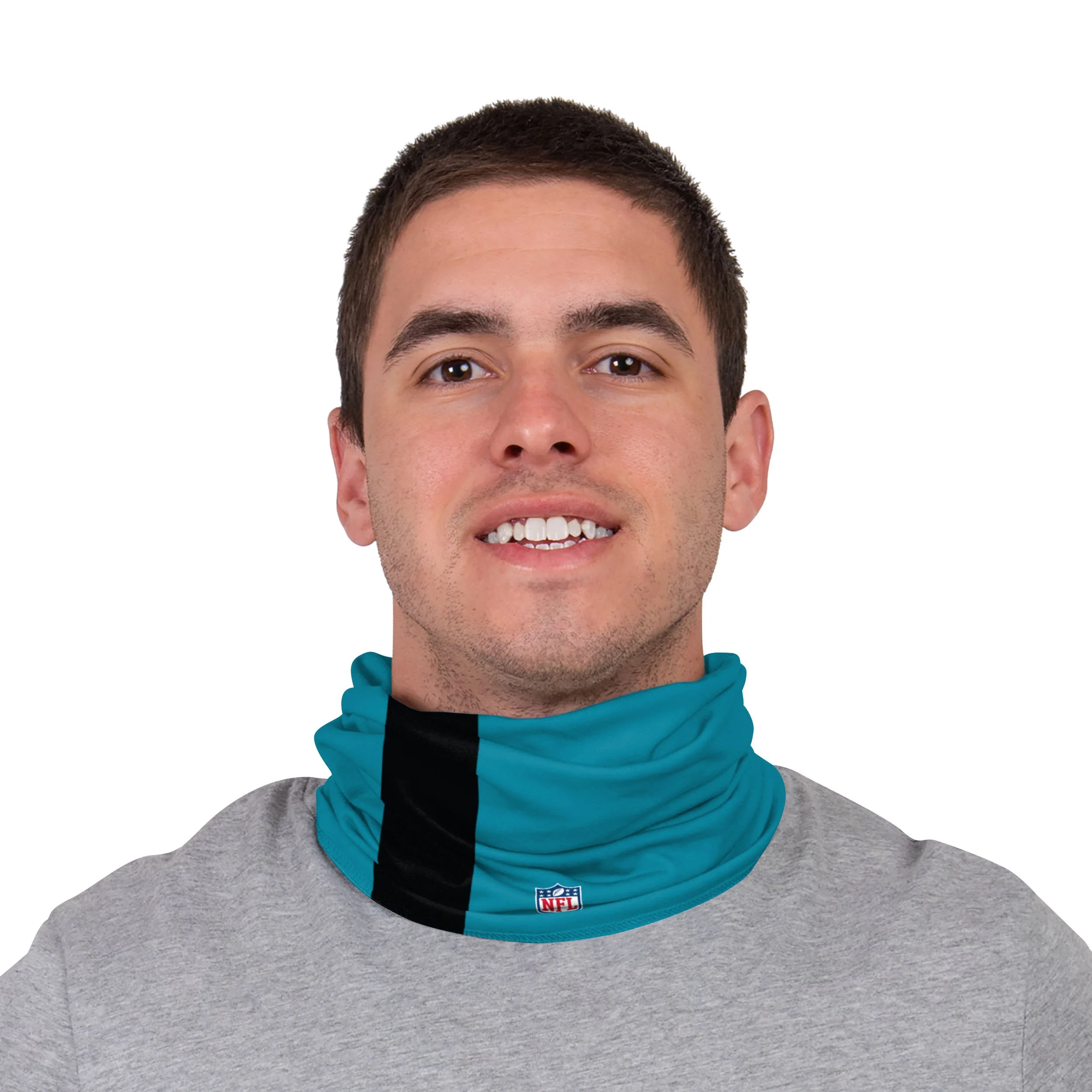 Jacksonville Jaguars NFL Gardner Minshew On-Field Sideline Logo Gaiter Scarf - Image 3