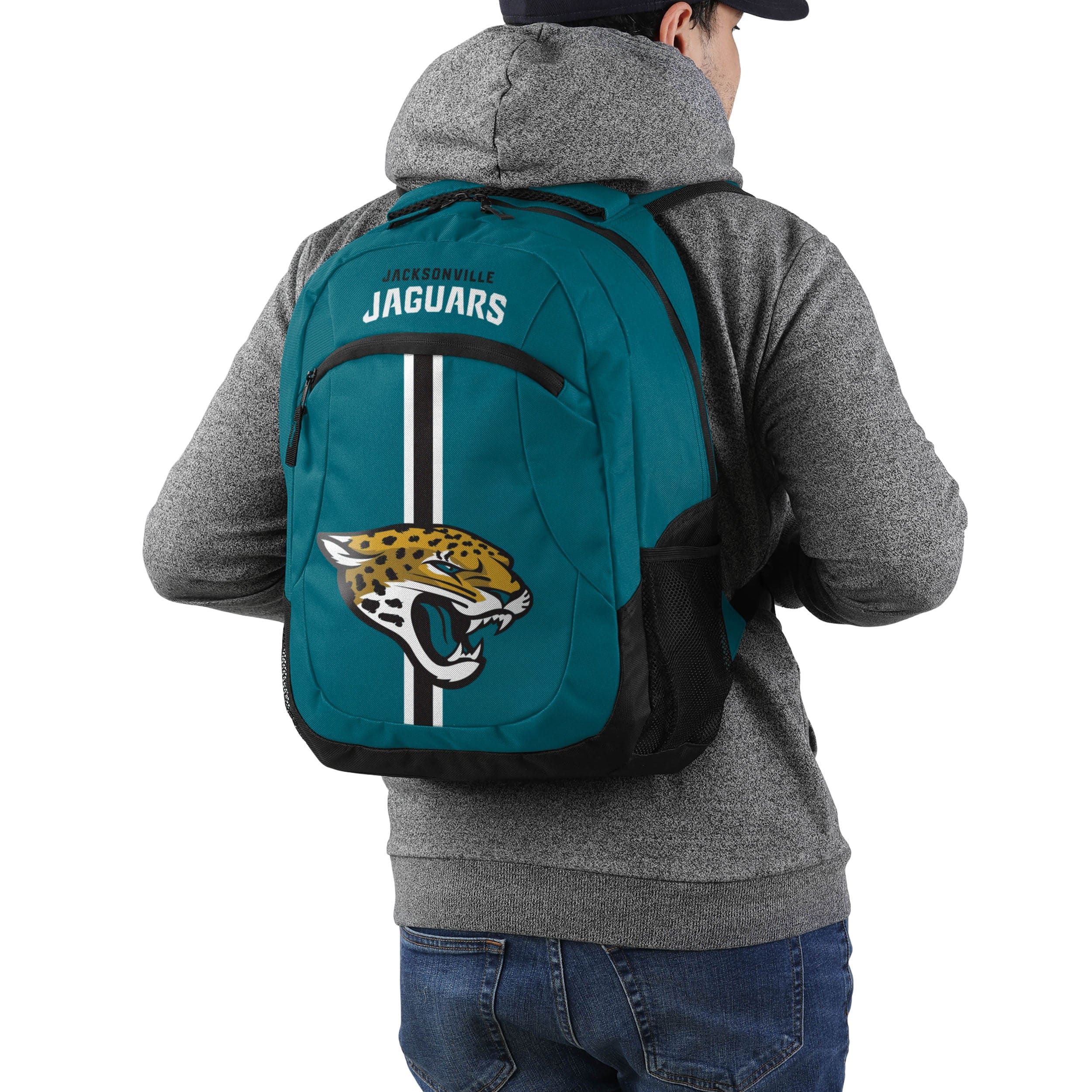 Jacksonville Jaguars NFL Green Alternate Color Action Backpack - Image 5