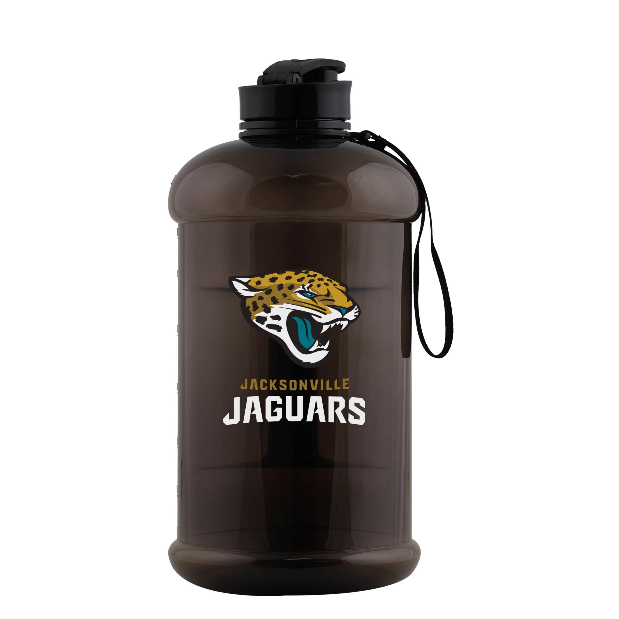Jacksonville Jaguars NFL Large Team Color Clear Sports Bottle