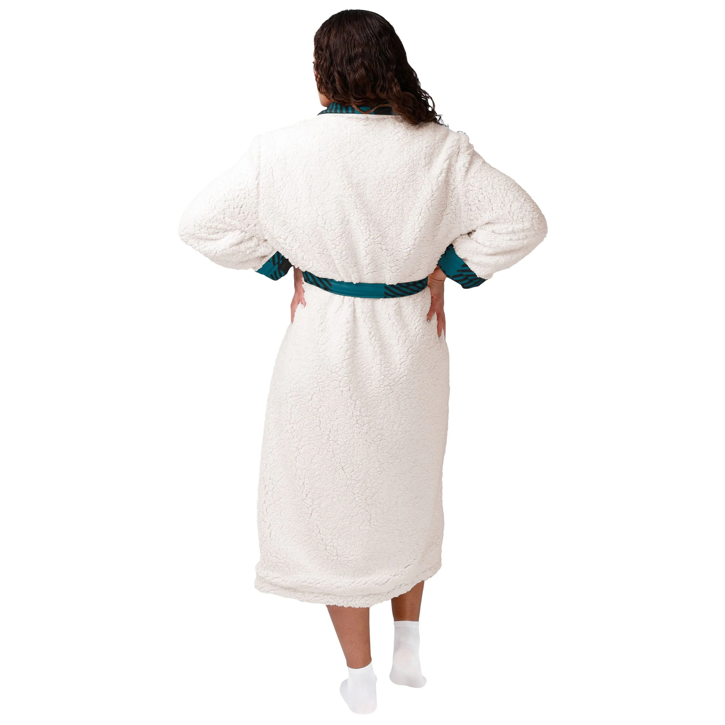 Jacksonville Jaguars NFL Lounge Life Reversible Robe - Image 3