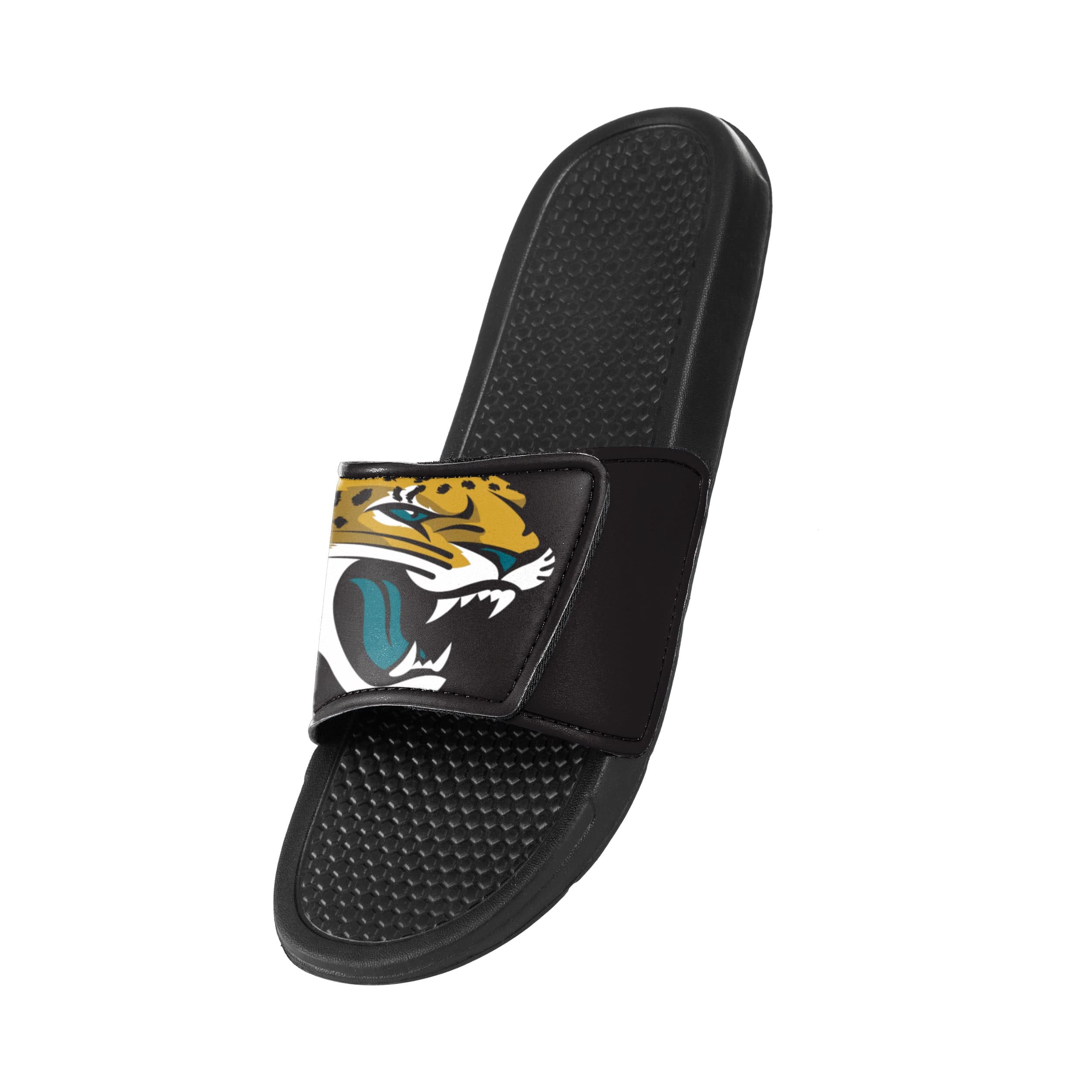 Jacksonville Jaguars NFL Mens Cropped Big Logo Slide - Image 3