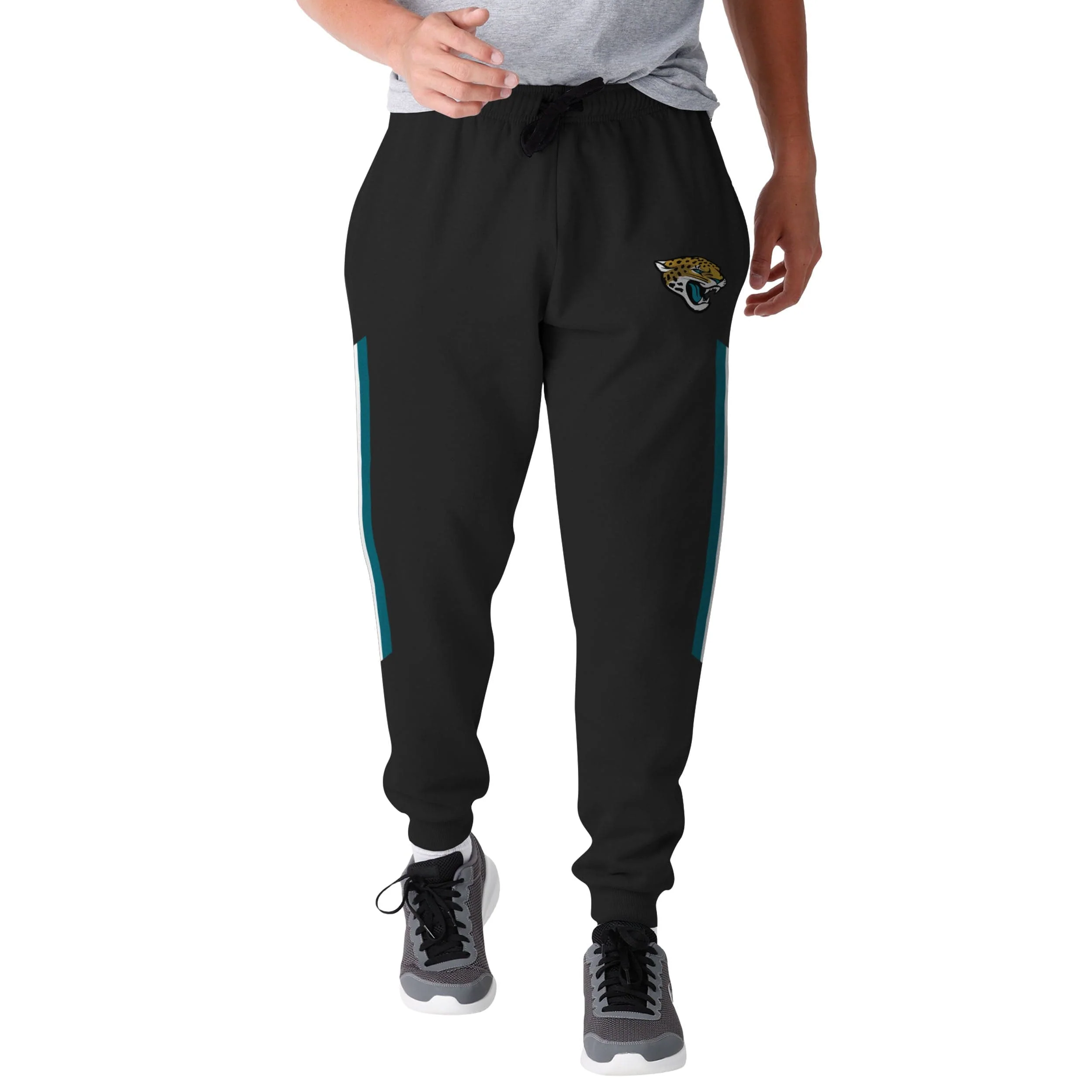 Jacksonville Jaguars NFL Mens Team Stripe Joggers