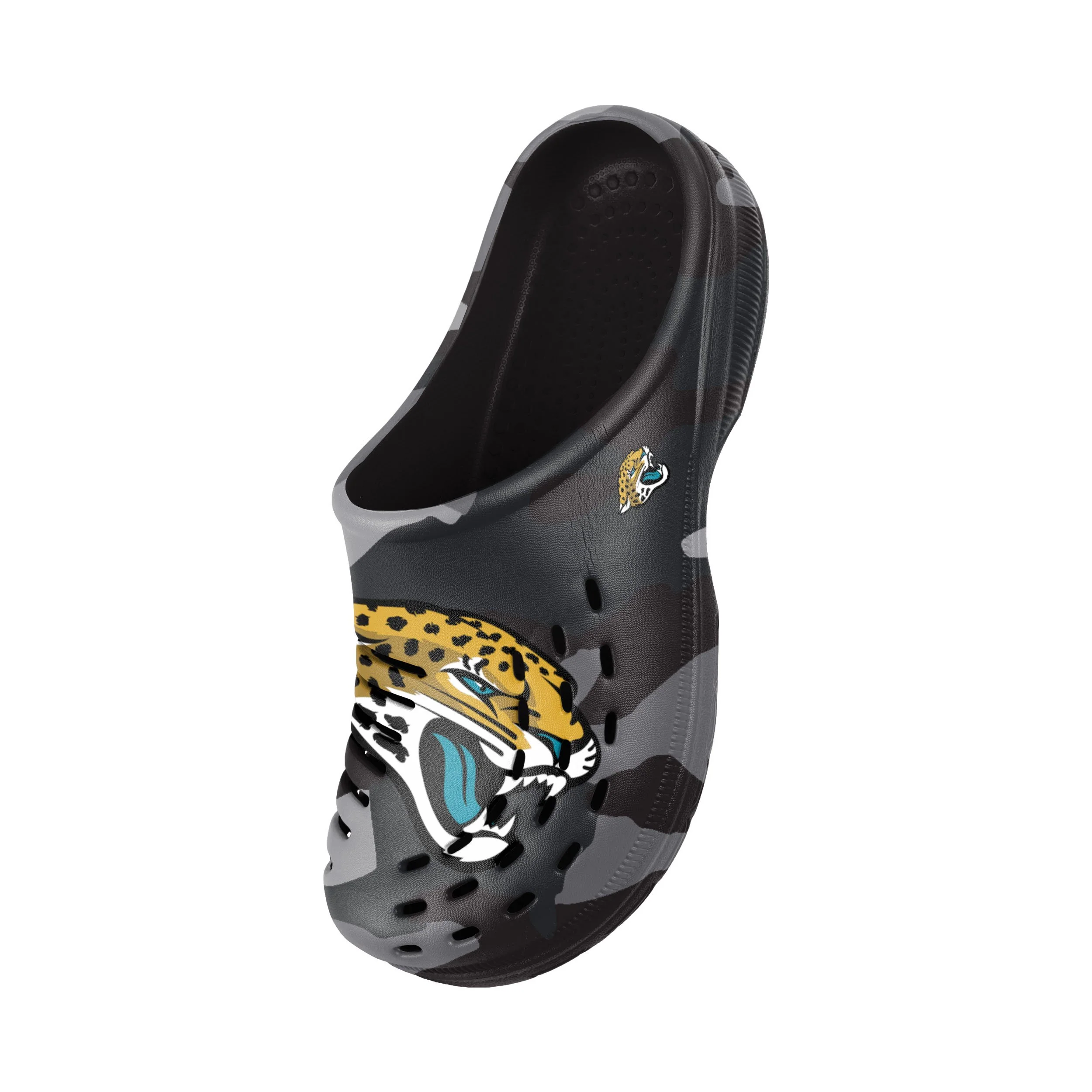 Jacksonville Jaguars NFL Mens Tonal Camo Clog - Image 3