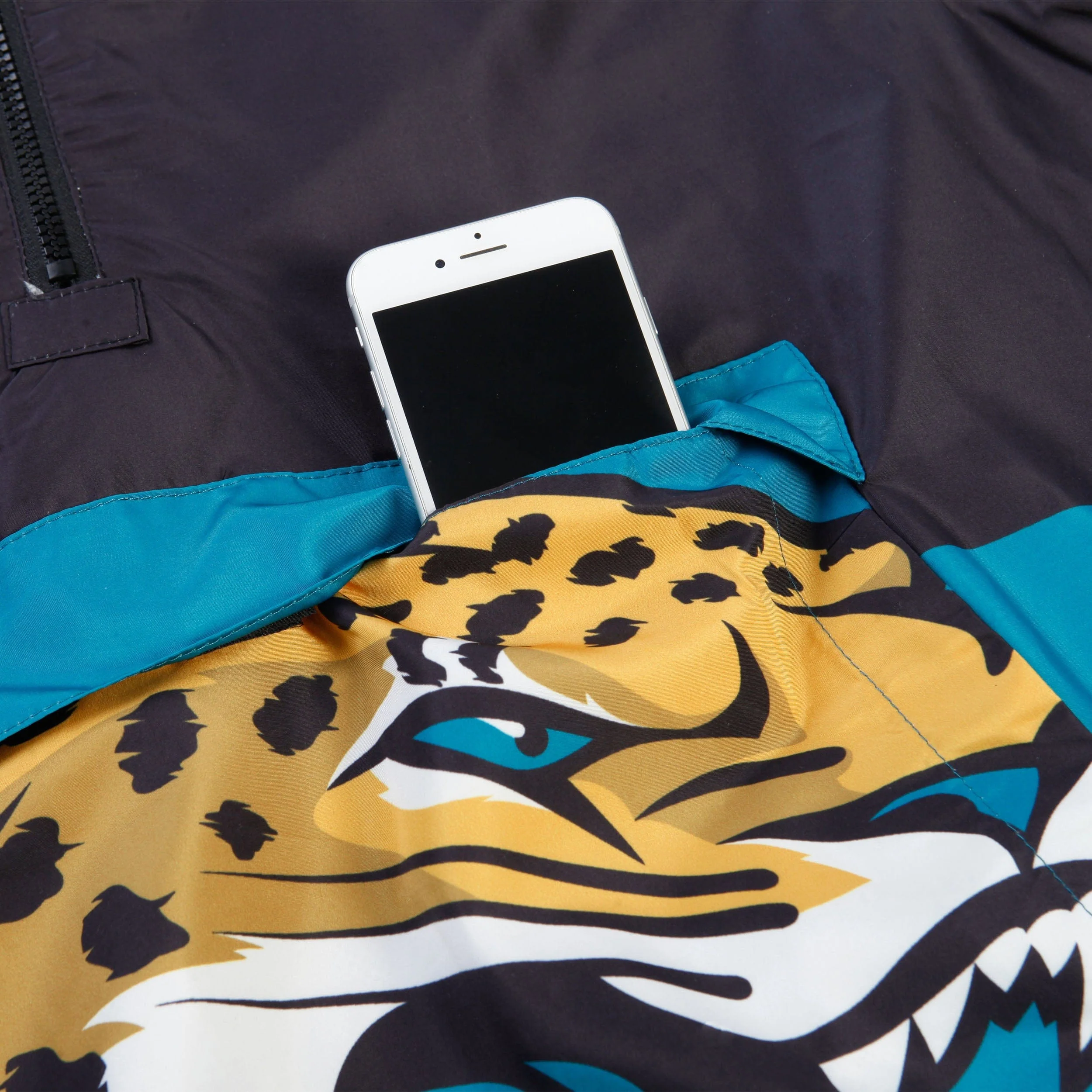 Jacksonville Jaguars NFL Mens Warm-Up Windbreaker - Image 3