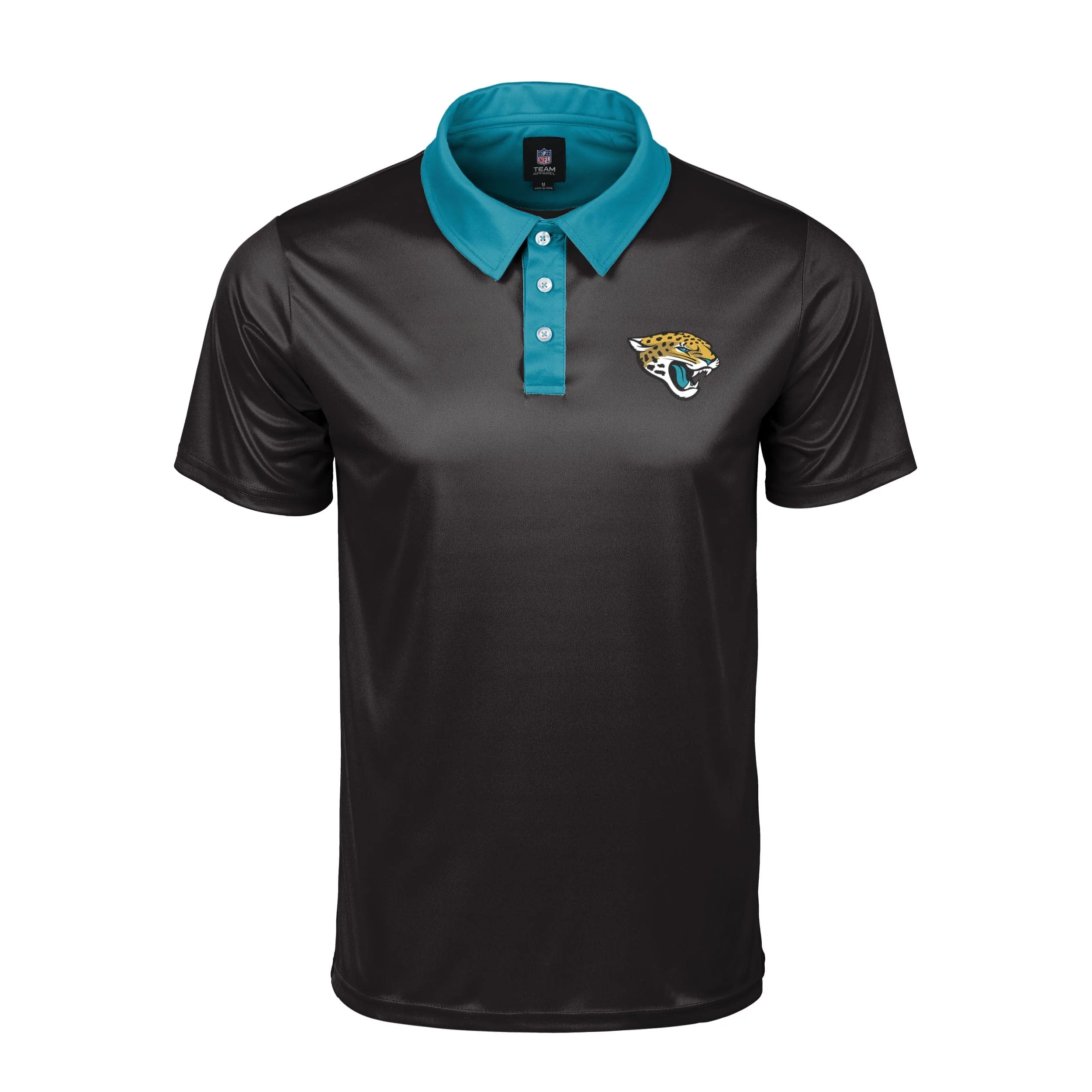 Jacksonville Jaguars NFL Mens Workday Warrior Polyester Polo