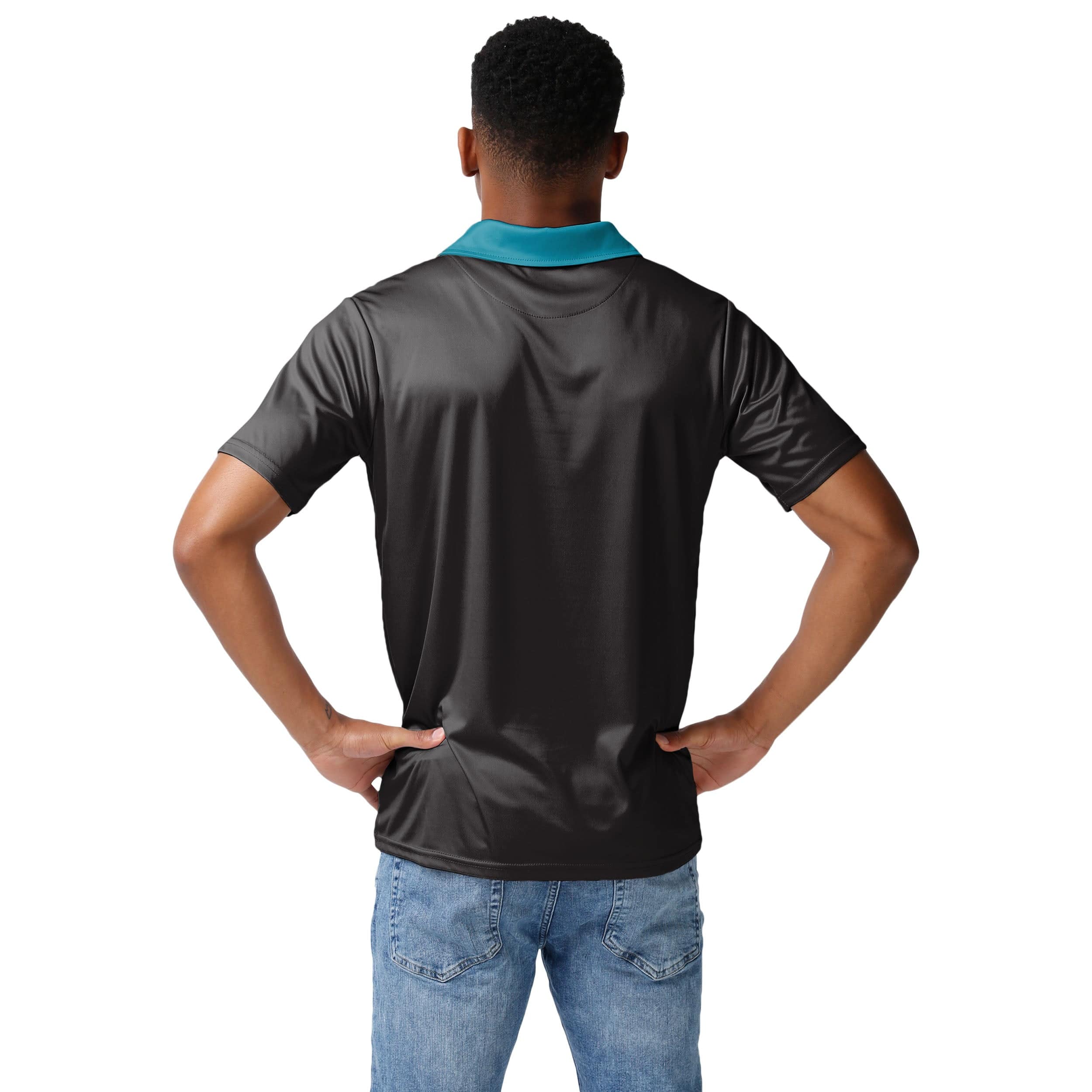 Jacksonville Jaguars NFL Mens Workday Warrior Polyester Polo - Image 3