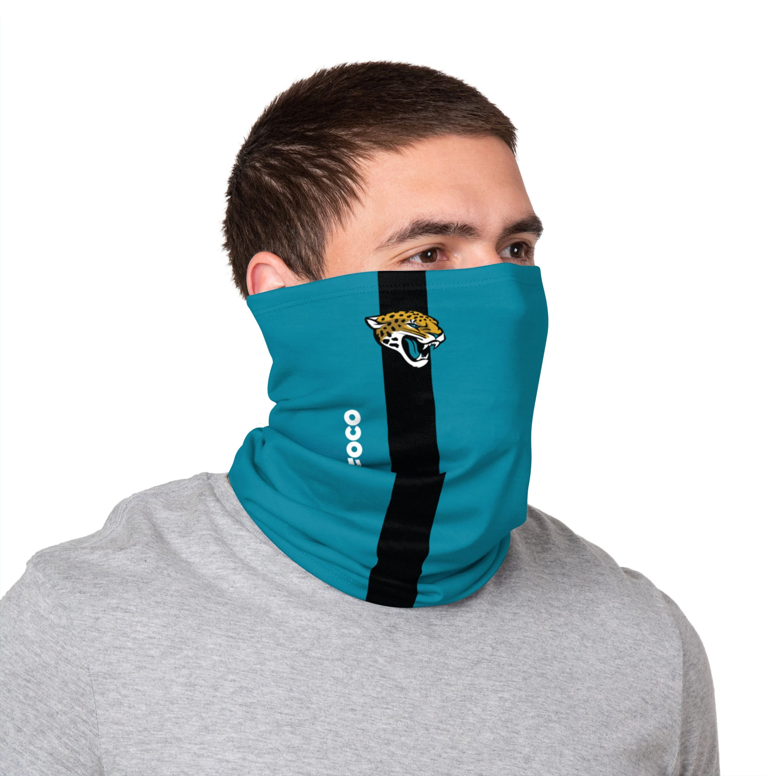 Jacksonville Jaguars NFL On-Field Sideline Gaiter Scarf - Image 3