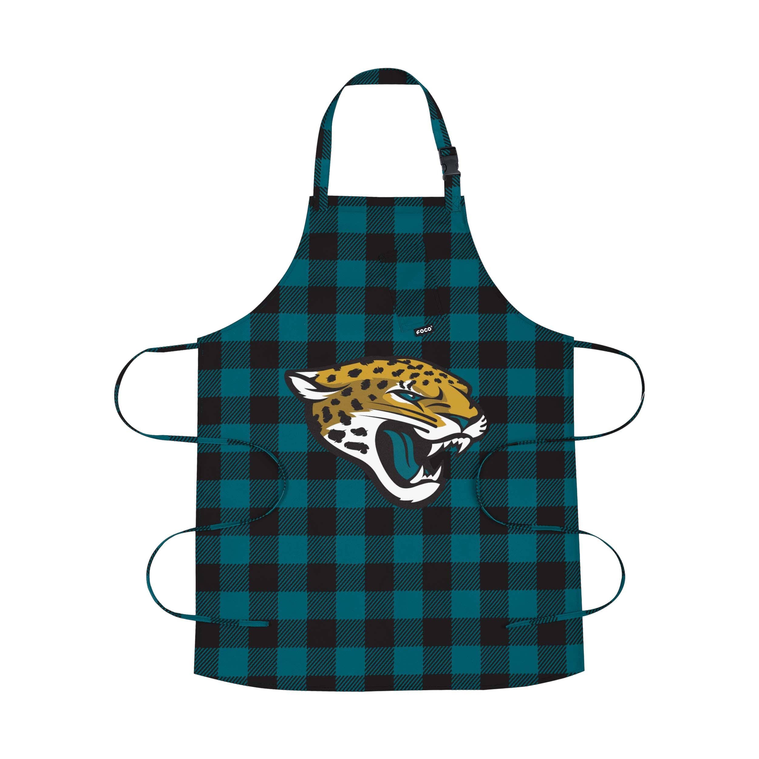 Jacksonville Jaguars NFL Plaid Apron