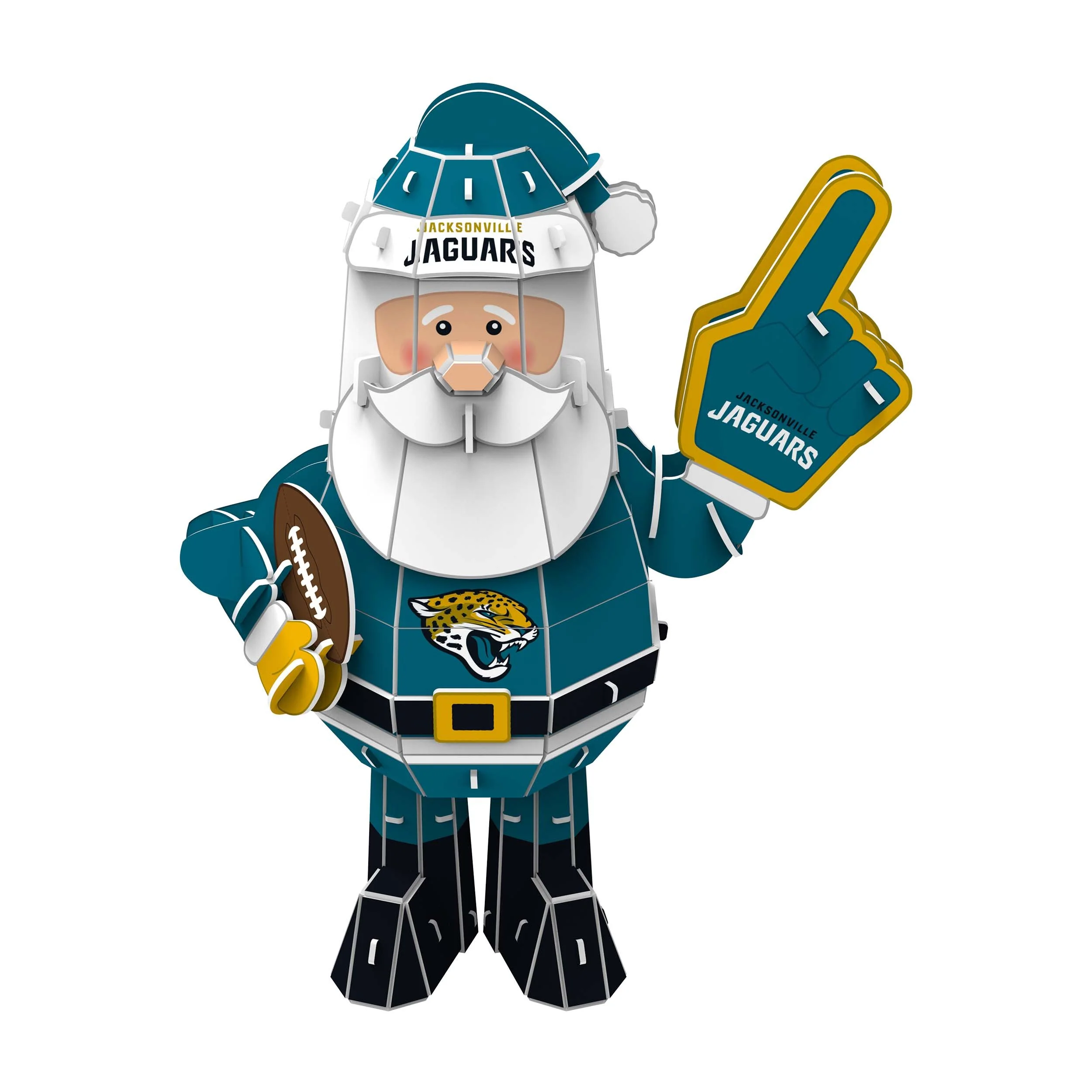 Jacksonville Jaguars NFL PZLZ Santa - Image 2