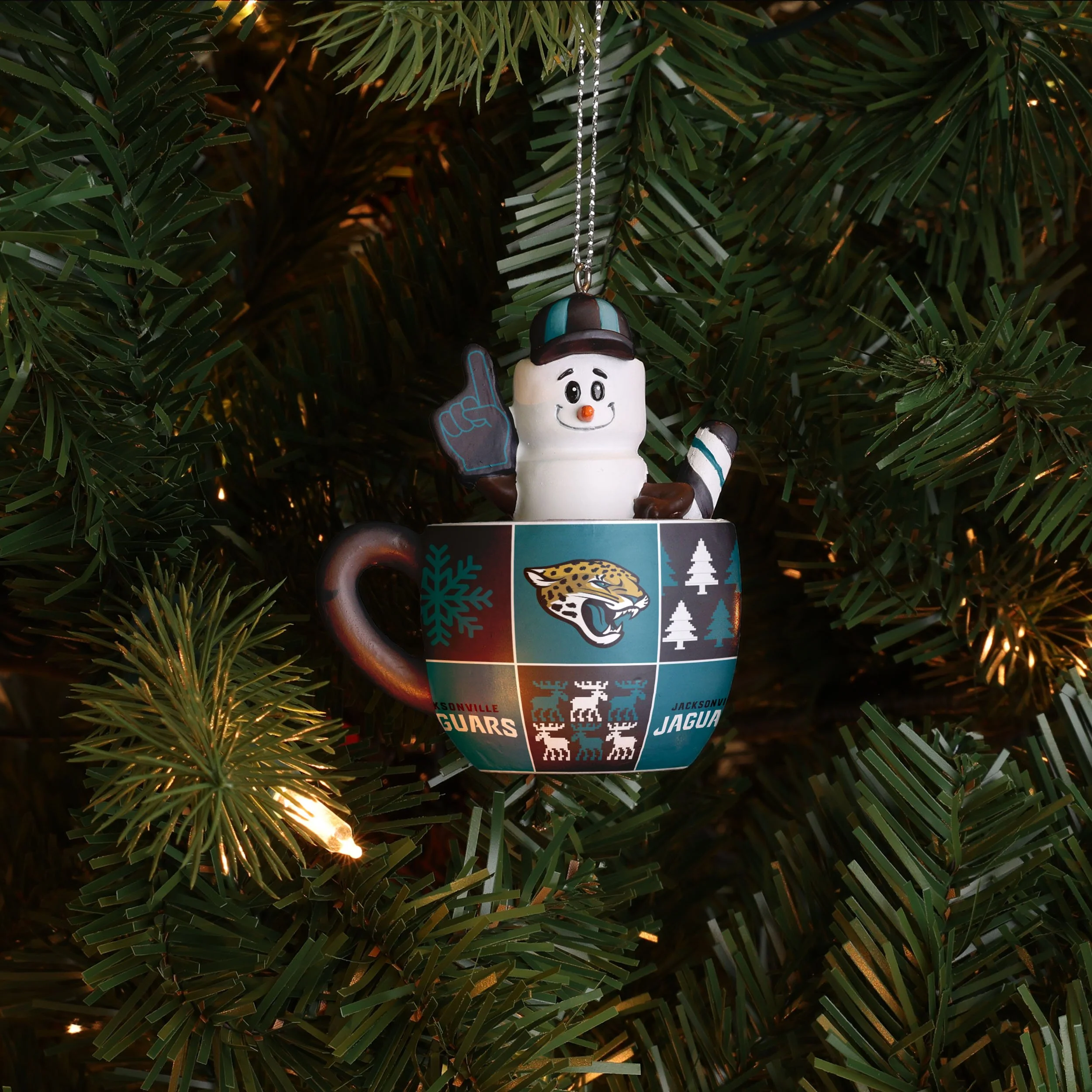 Jacksonville Jaguars NFL Smores Mug Ornament - Image 2