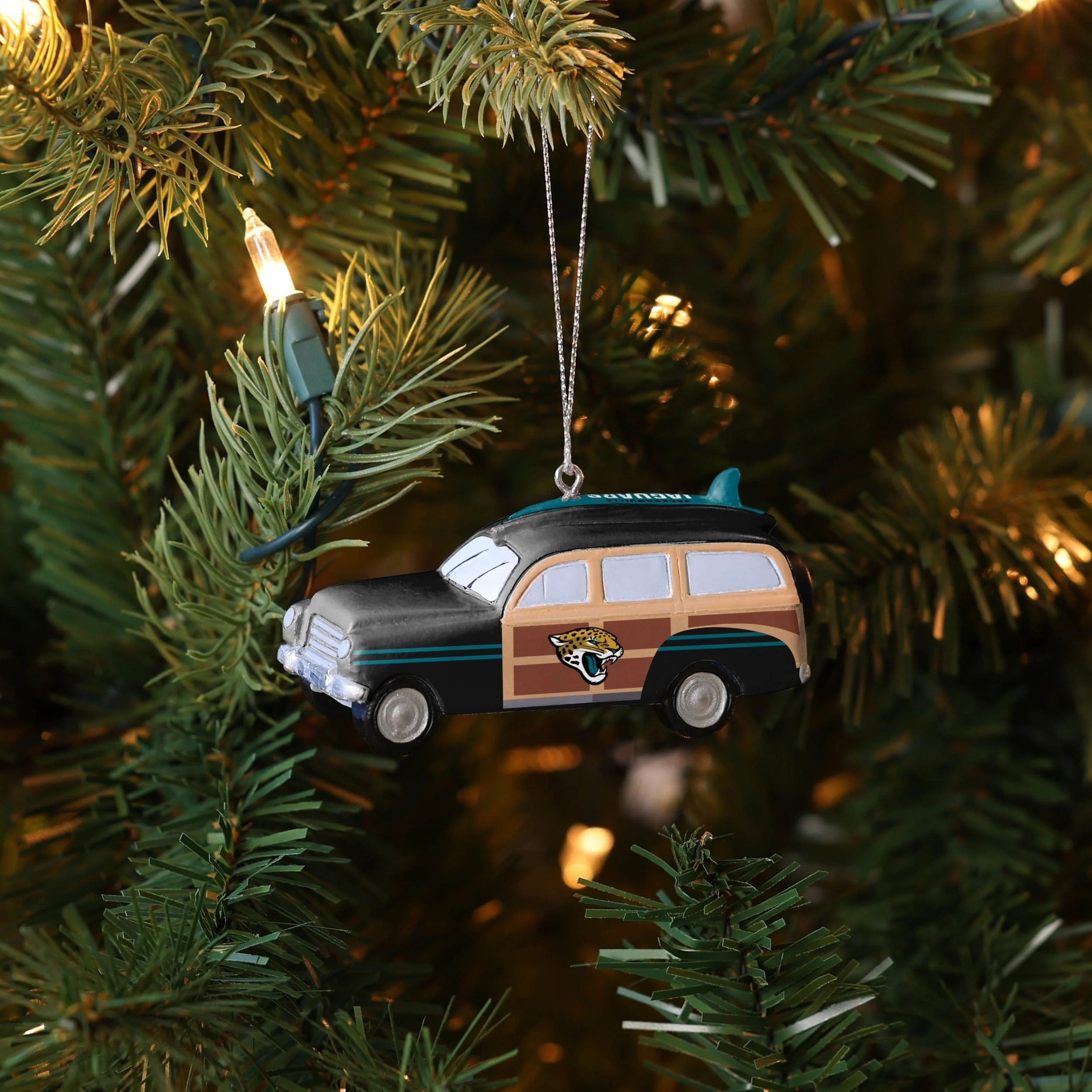 Jacksonville Jaguars NFL Station Wagon Ornament - Image 4